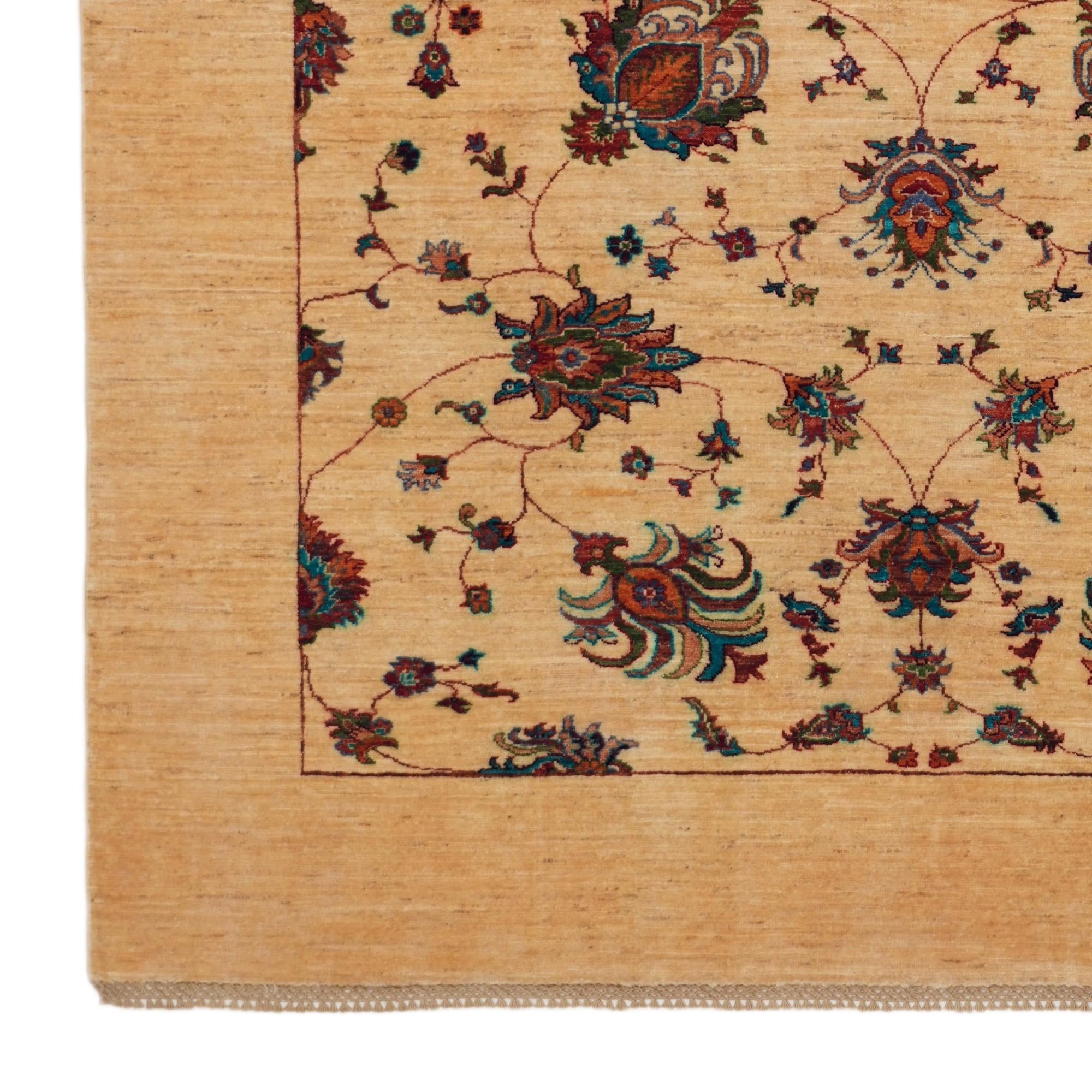 6' 9 x 9' 3 Hand Knotted Ariana Ziegler Rug