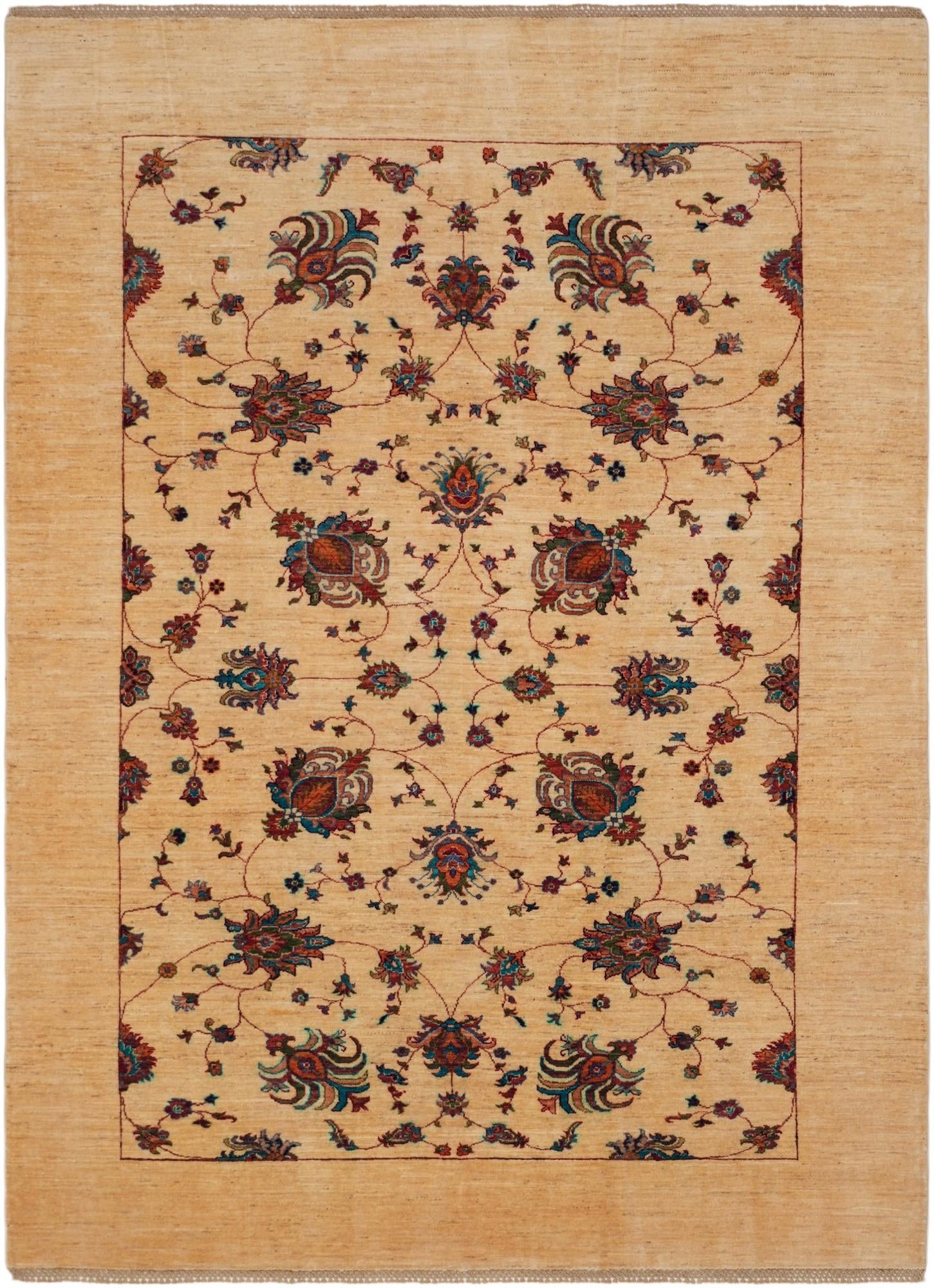 6' 9 x 9' 3 Hand Knotted Ariana Ziegler Rug