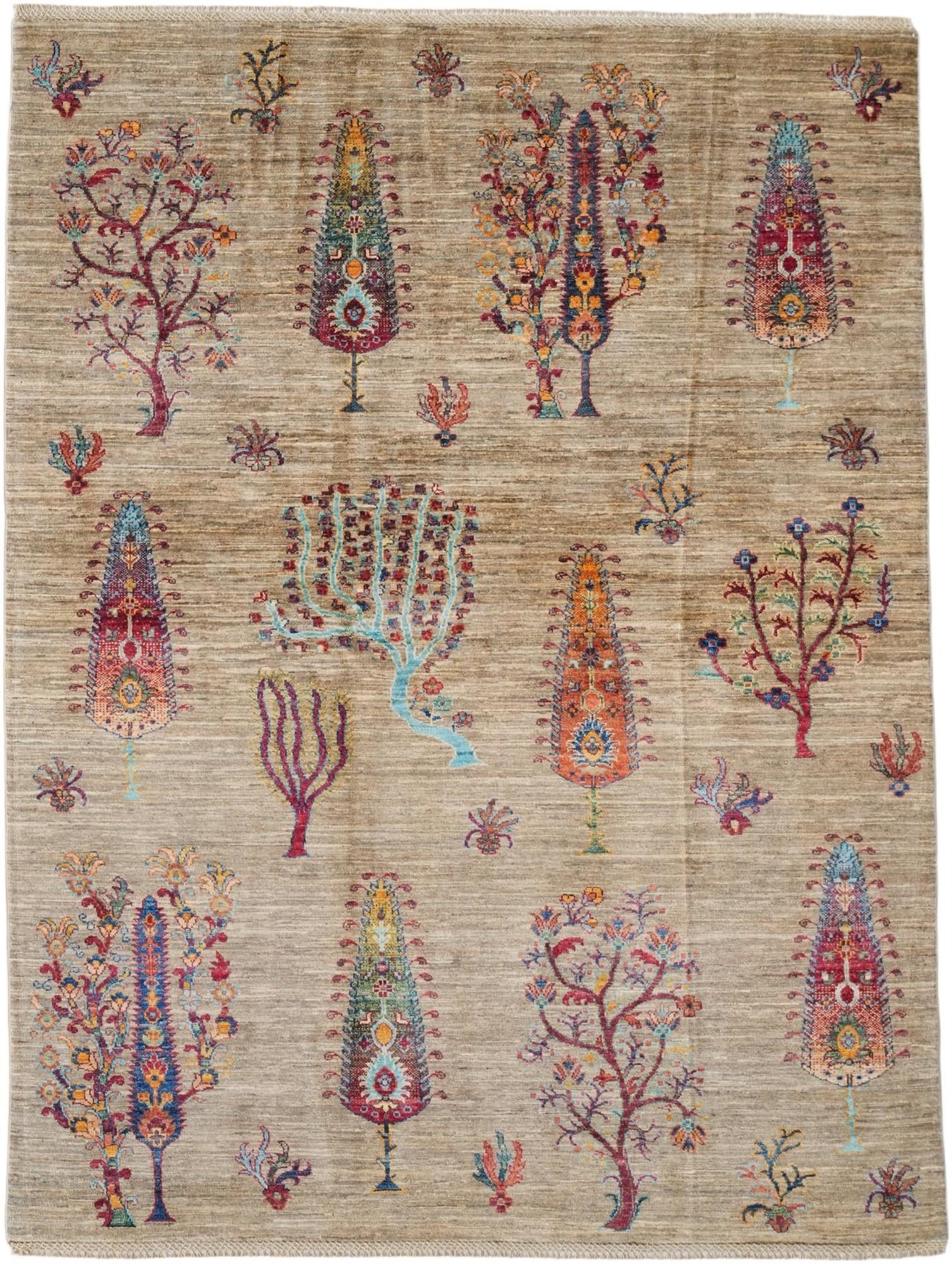 5' 8 x 7' 7 Hand Knotted Ariana Ziegler Rug