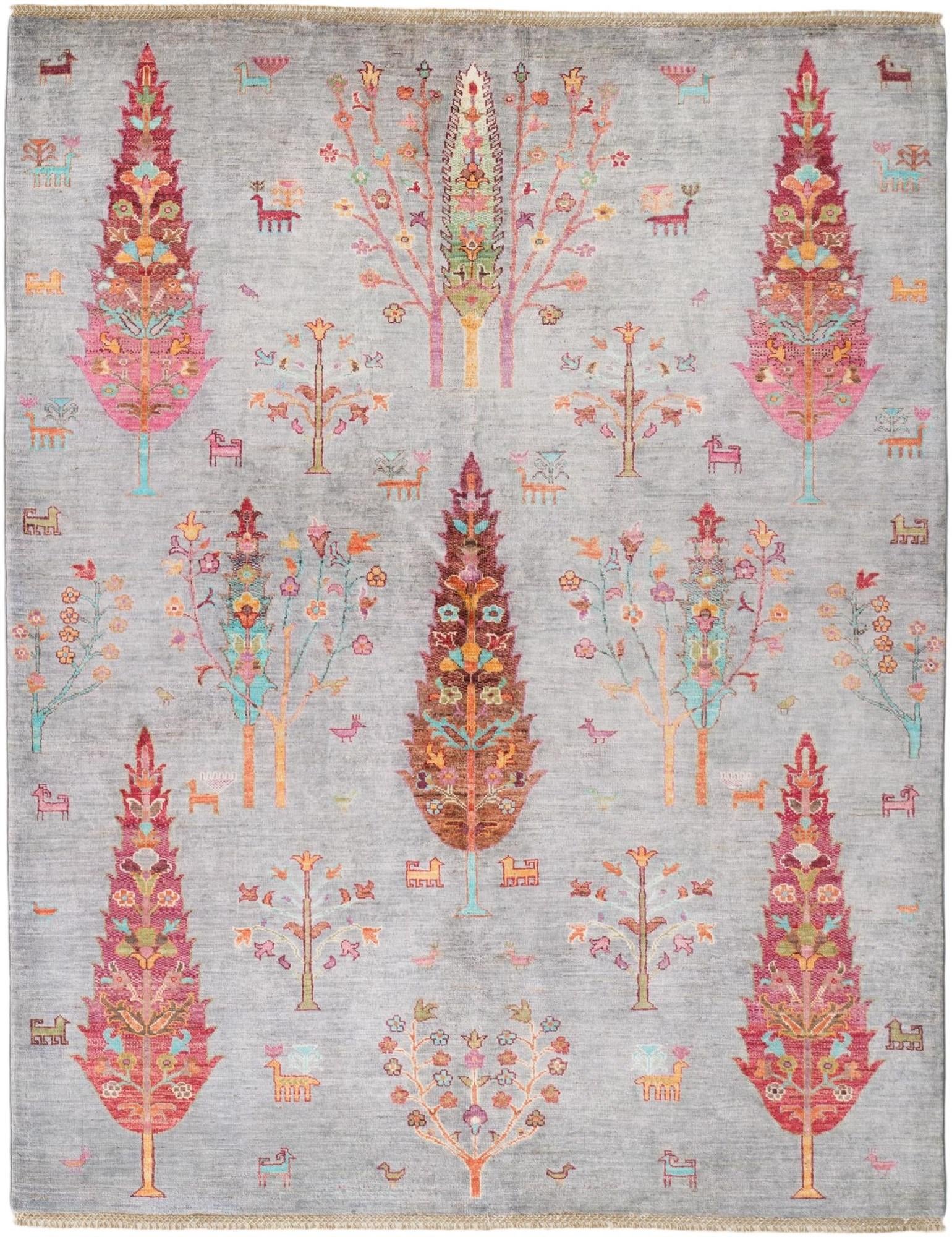 6' x 7' 10 Hand Knotted Ariana Ziegler Rug
