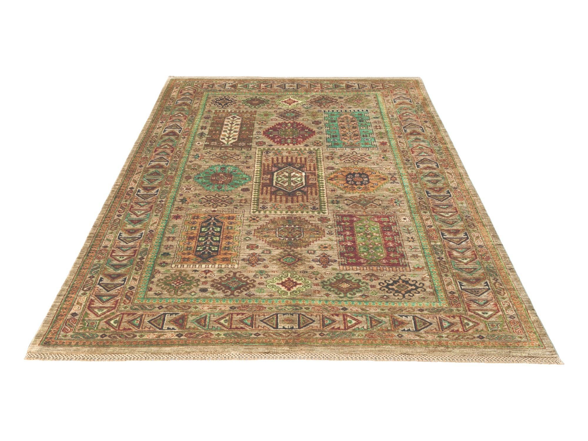 5' 7 x 8' 4 Hand Knotted Ariana Ziegler Rug