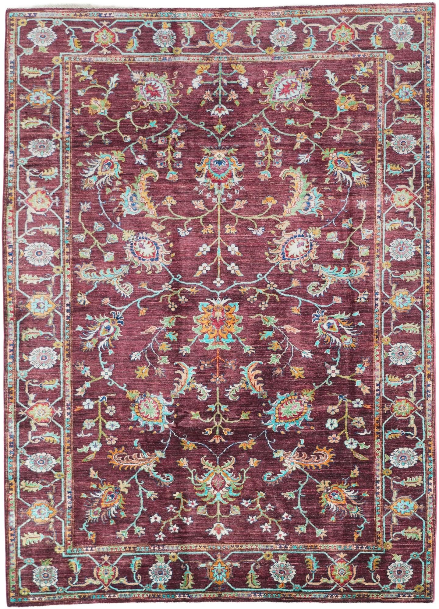 7' x 9' 9 Hand Knotted Ariana Ziegler Rug