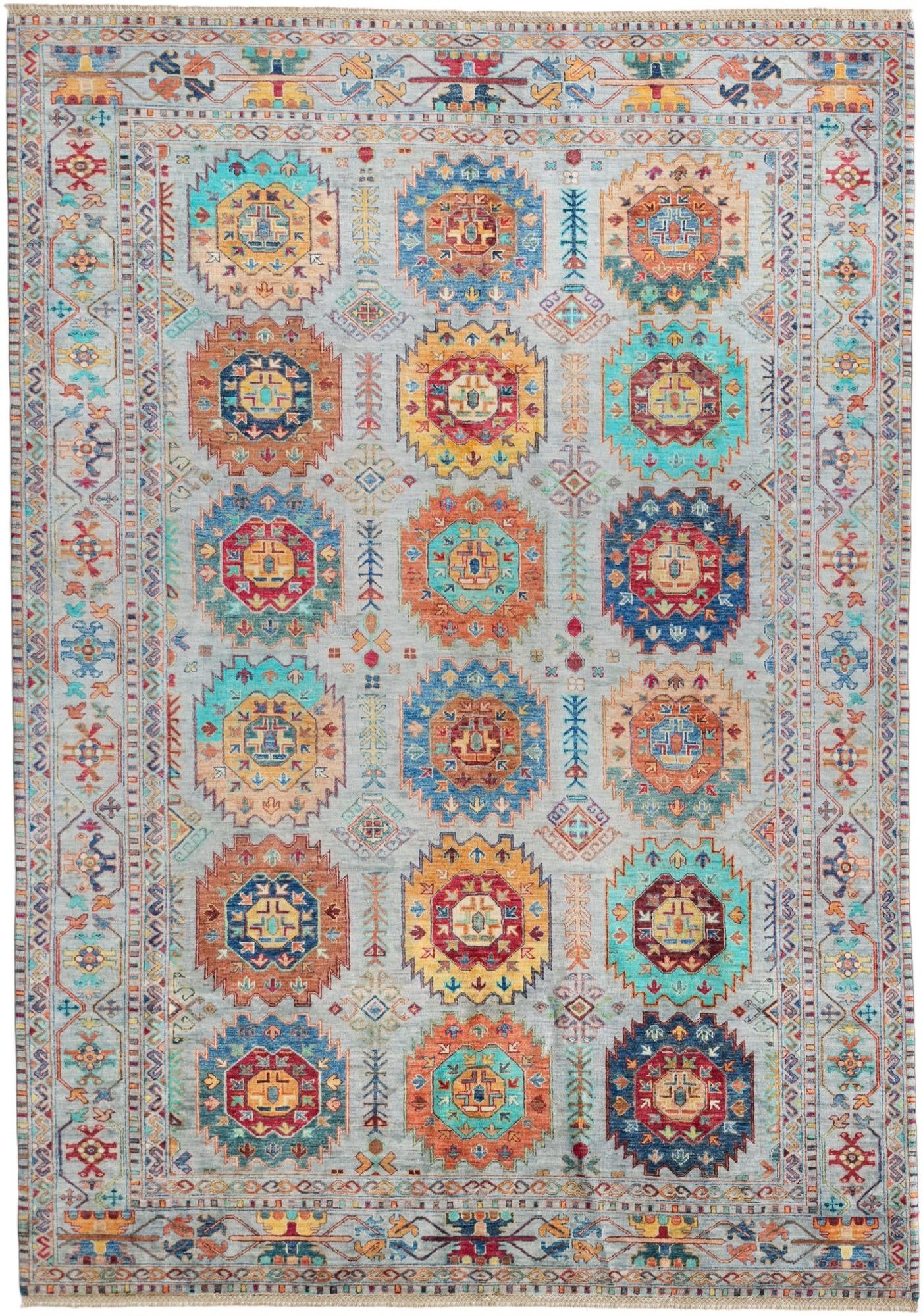 6' 11 x 9' 10 Hand Knotted Ariana Ziegler Rug