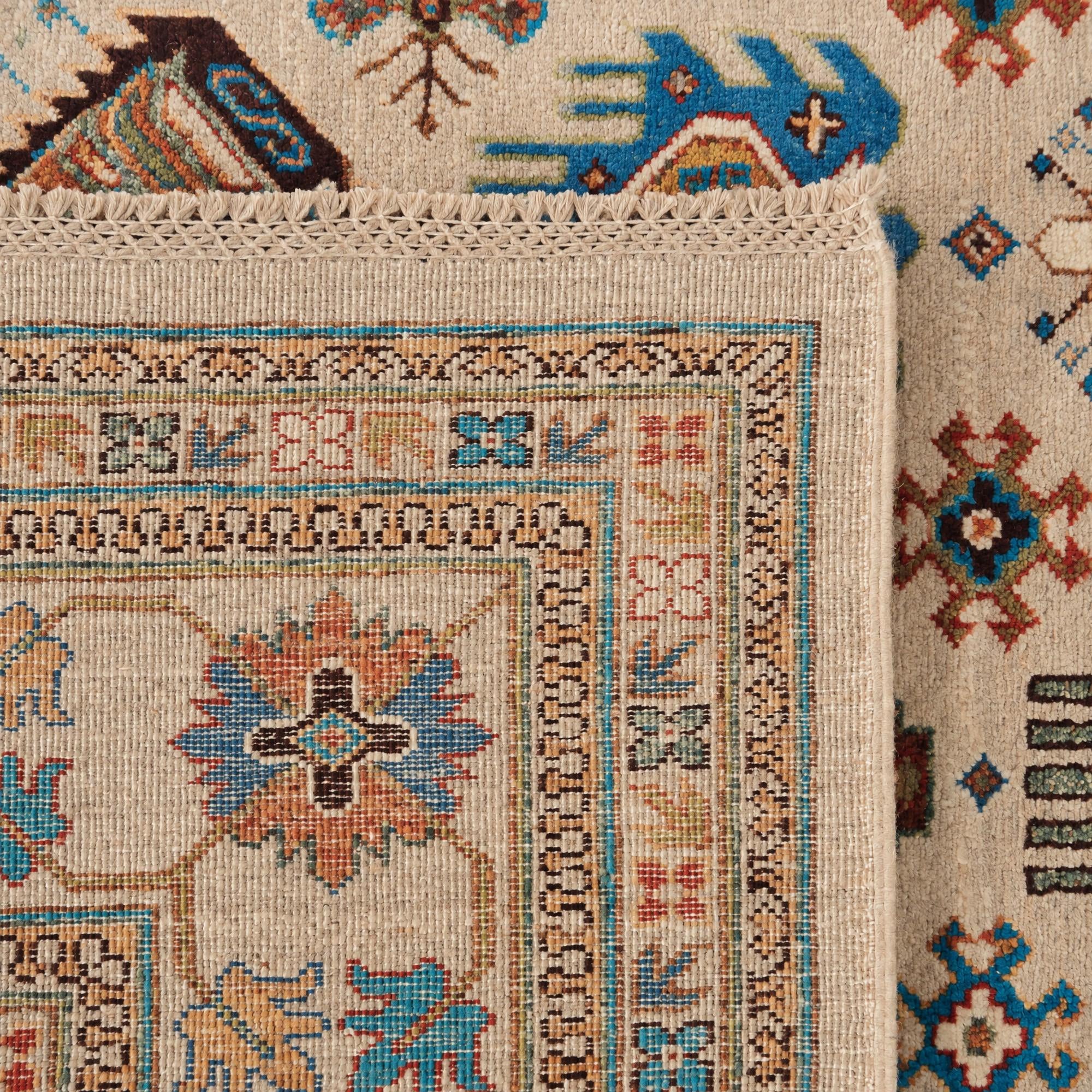 Detail image 12 of 12: 6' 11 x 9' 9 Hand Knotted Ariana Ziegler Rug