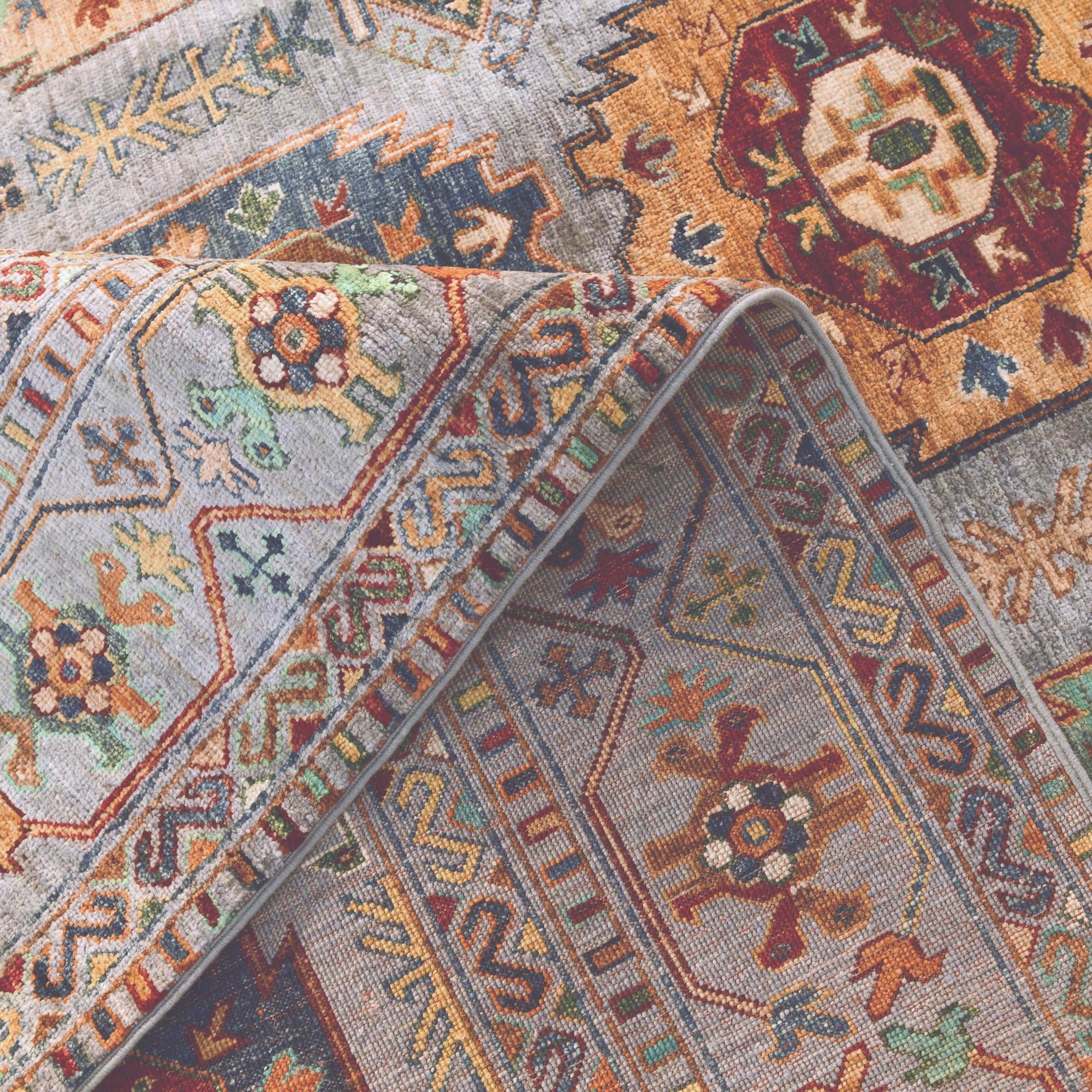 6' 11 x 9' 8 Hand Knotted Ariana Ziegler Rug