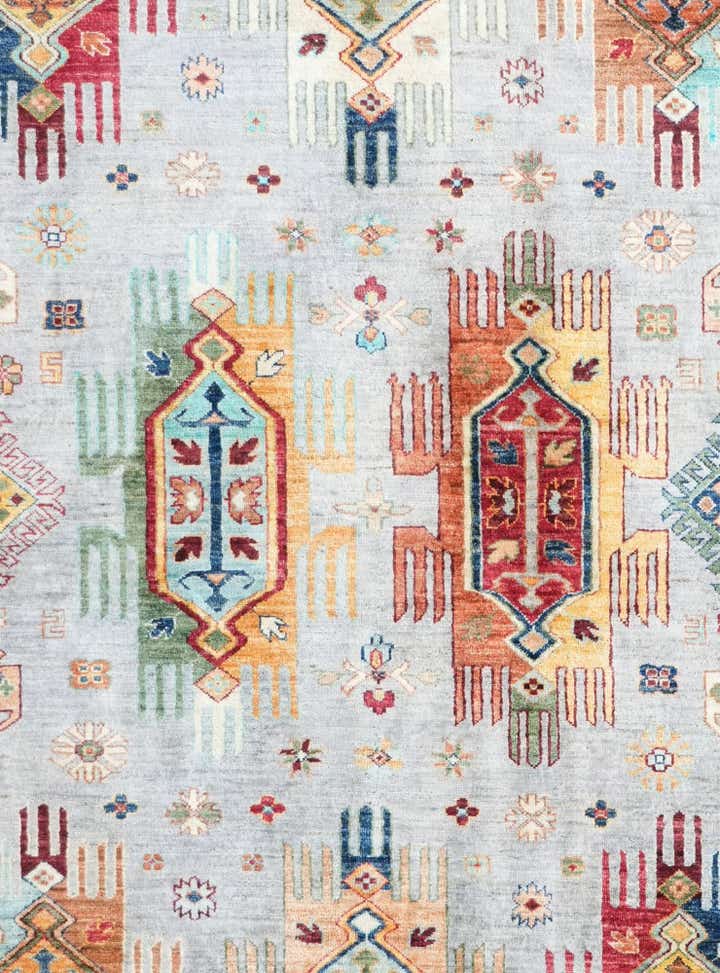 6' 11 x 9' 10 Hand Knotted Ariana Ziegler Rug