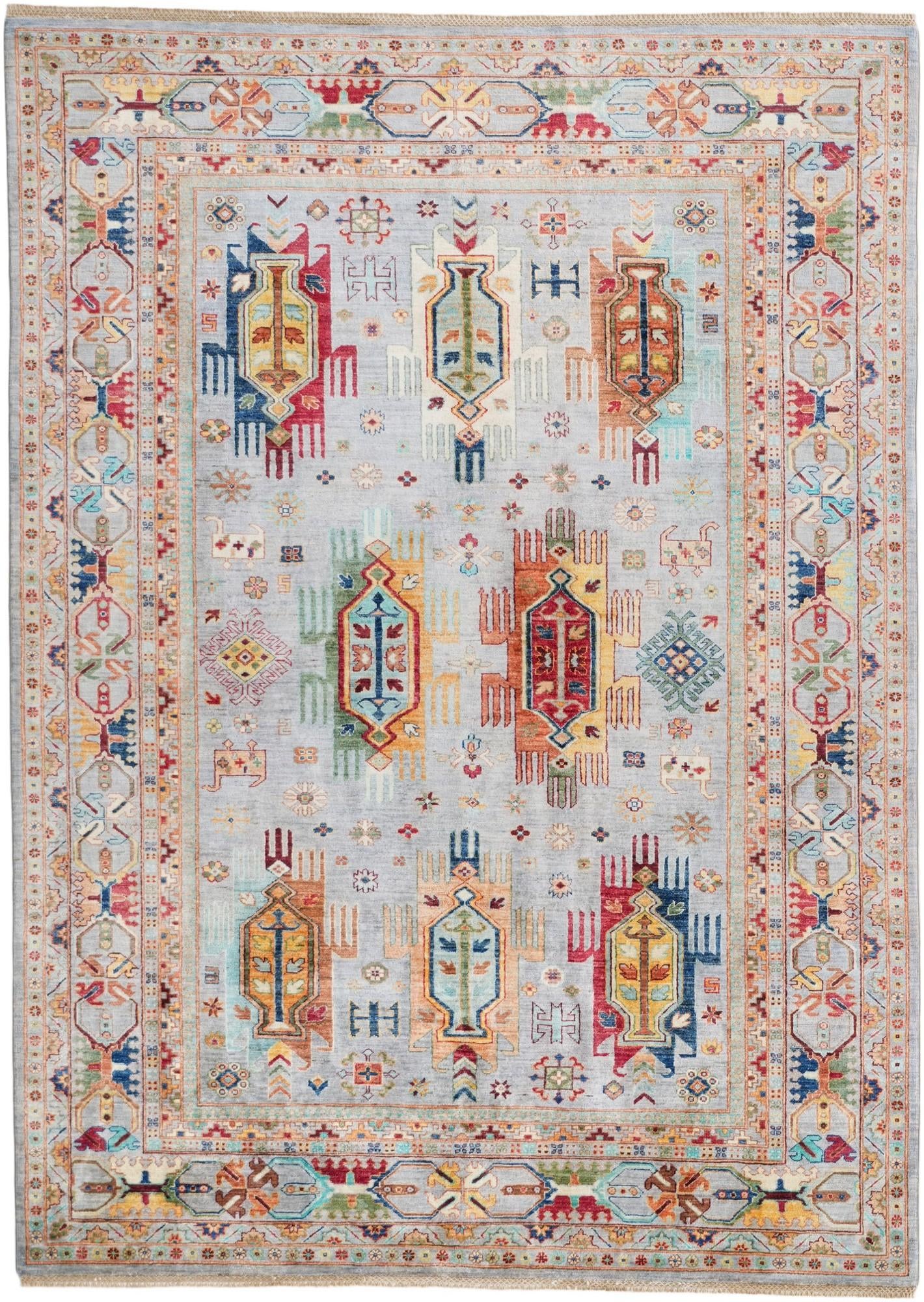 6' 11 x 9' 10 Hand Knotted Ariana Ziegler Rug