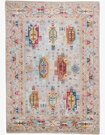 6' 11 x 9' 10 Hand Knotted Ariana Ziegler Rug
