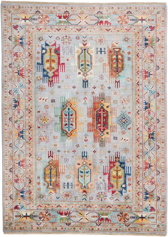 6' 11 x 9' 10 Hand Knotted Ariana Ziegler Rug