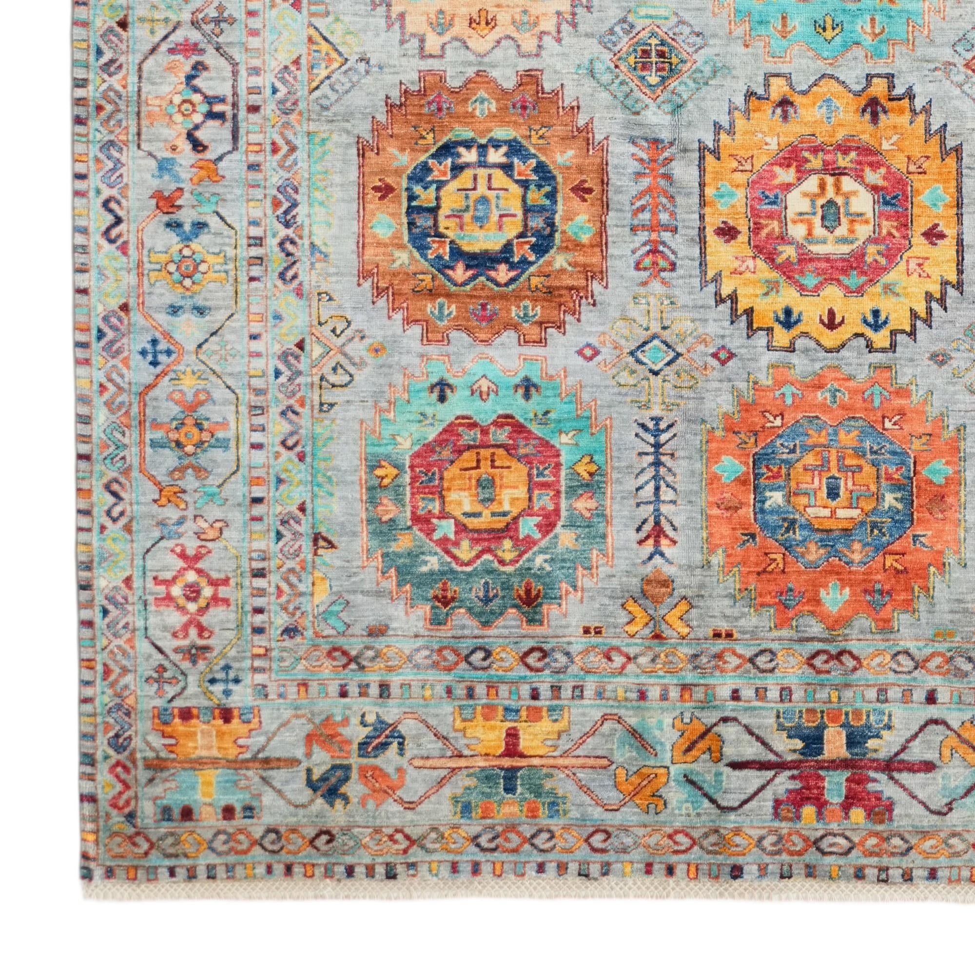 6' 11 x 9' 11 Hand Knotted Ariana Ziegler Rug