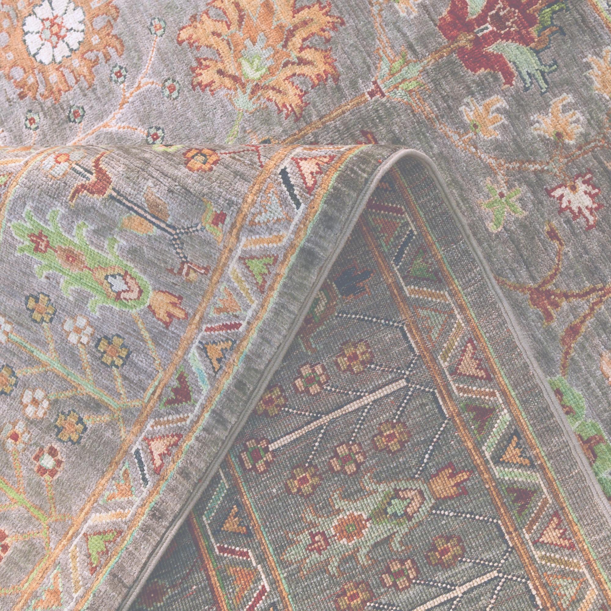 5' 11 x 7' 7 Hand Knotted Ariana Ziegler Rug