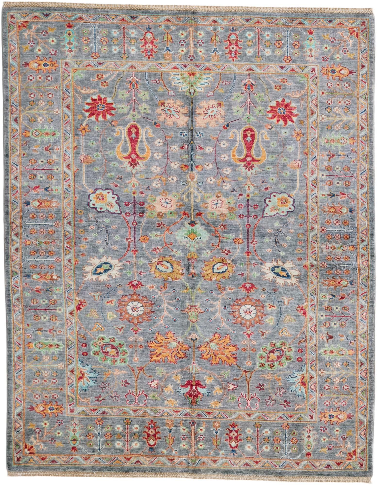 5' 11 x 7' 7 Hand Knotted Ariana Ziegler Rug