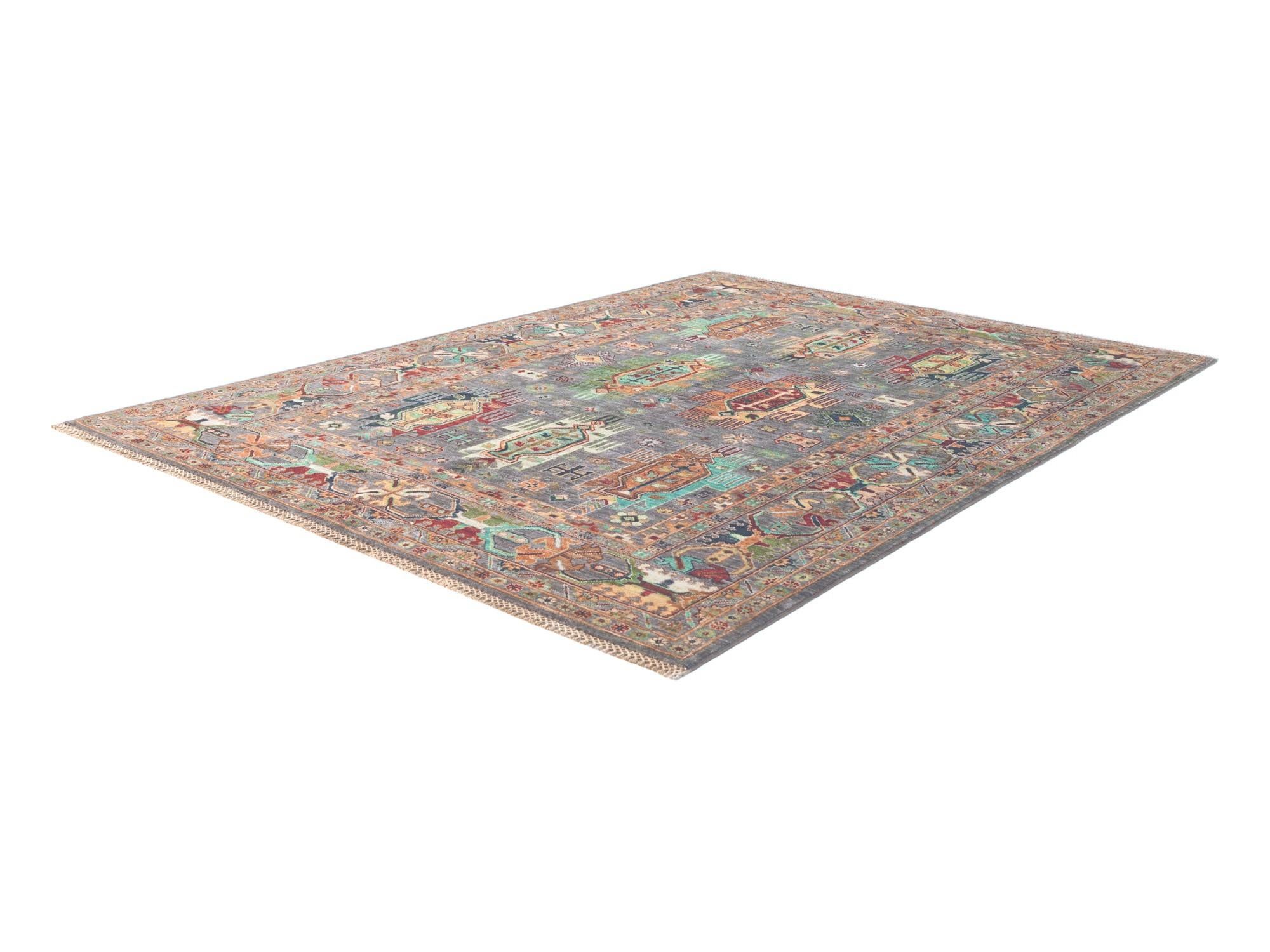 5' 10 x 7' 9 Hand Knotted Ariana Ziegler Rug