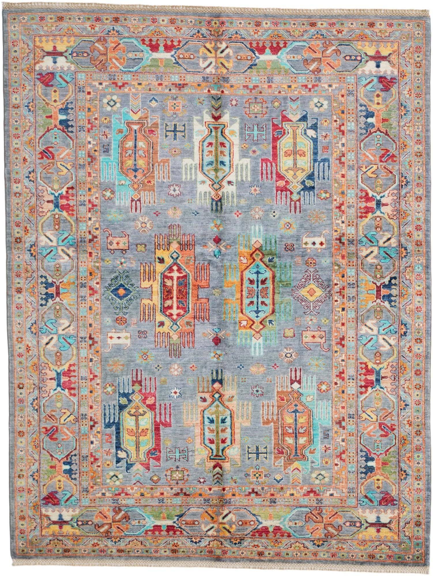 5' 10 x 7' 9 Hand Knotted Ariana Ziegler Rug