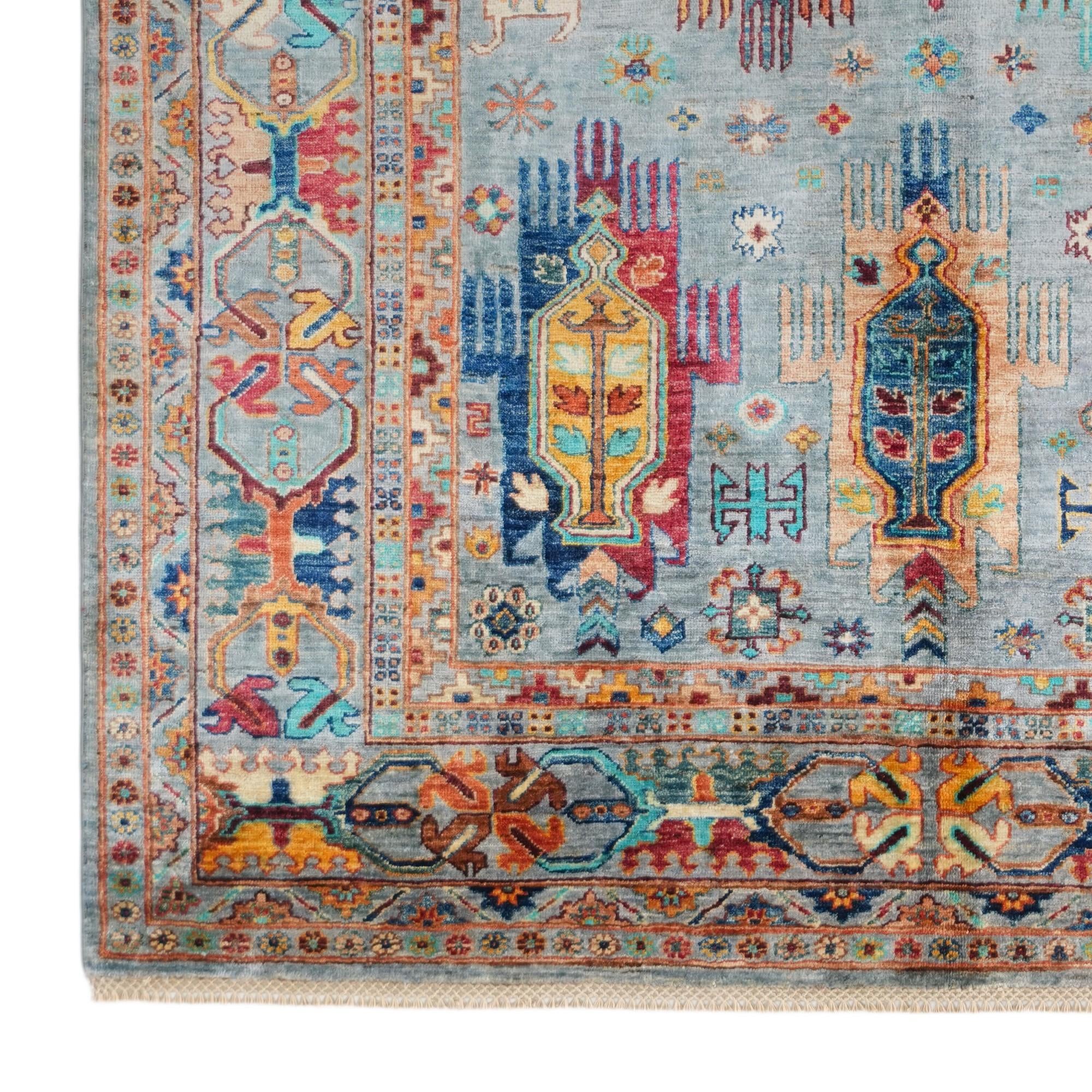 5' 11 x 8' 5 Hand Knotted Ariana Ziegler Rug