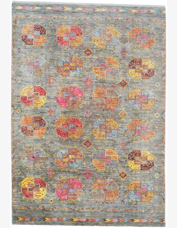 6' 9 x 9' 10 Hand Knotted Ariana Ziegler Rug