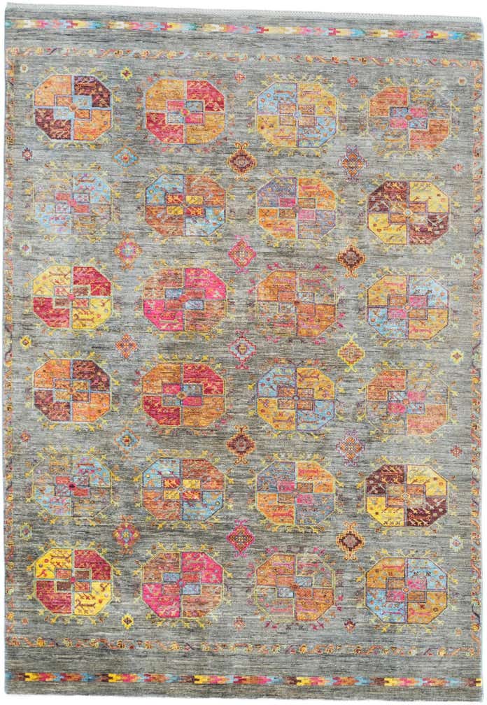6' 9 x 9' 10 Hand Knotted Ariana Ziegler Rug
