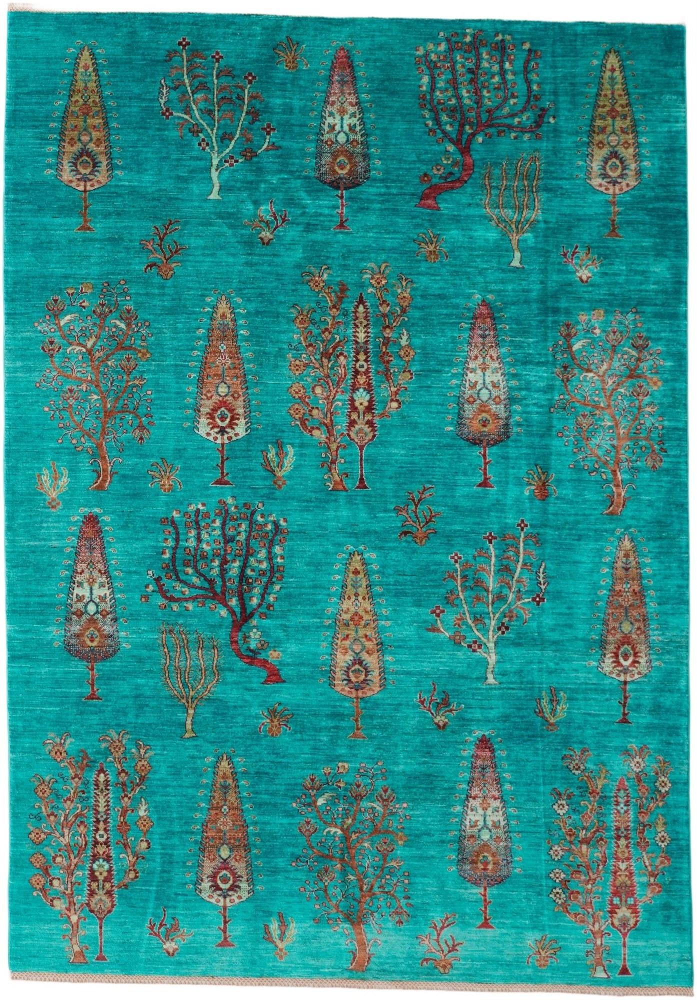 6' 11 x 9' 11 Hand Knotted Ariana Ziegler Rug