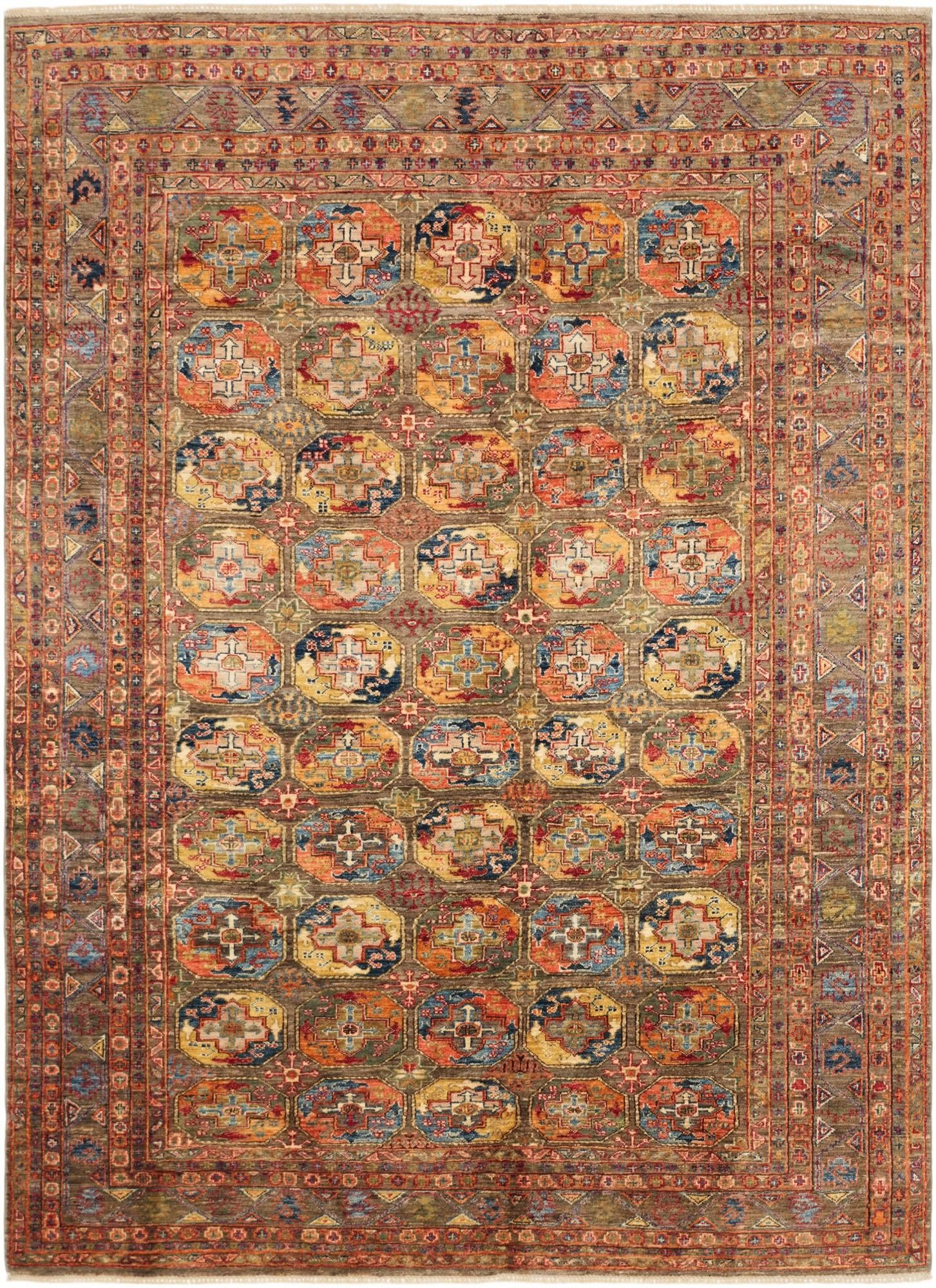 6' 9 x 9' 4 Hand Knotted Ariana Ziegler Rug