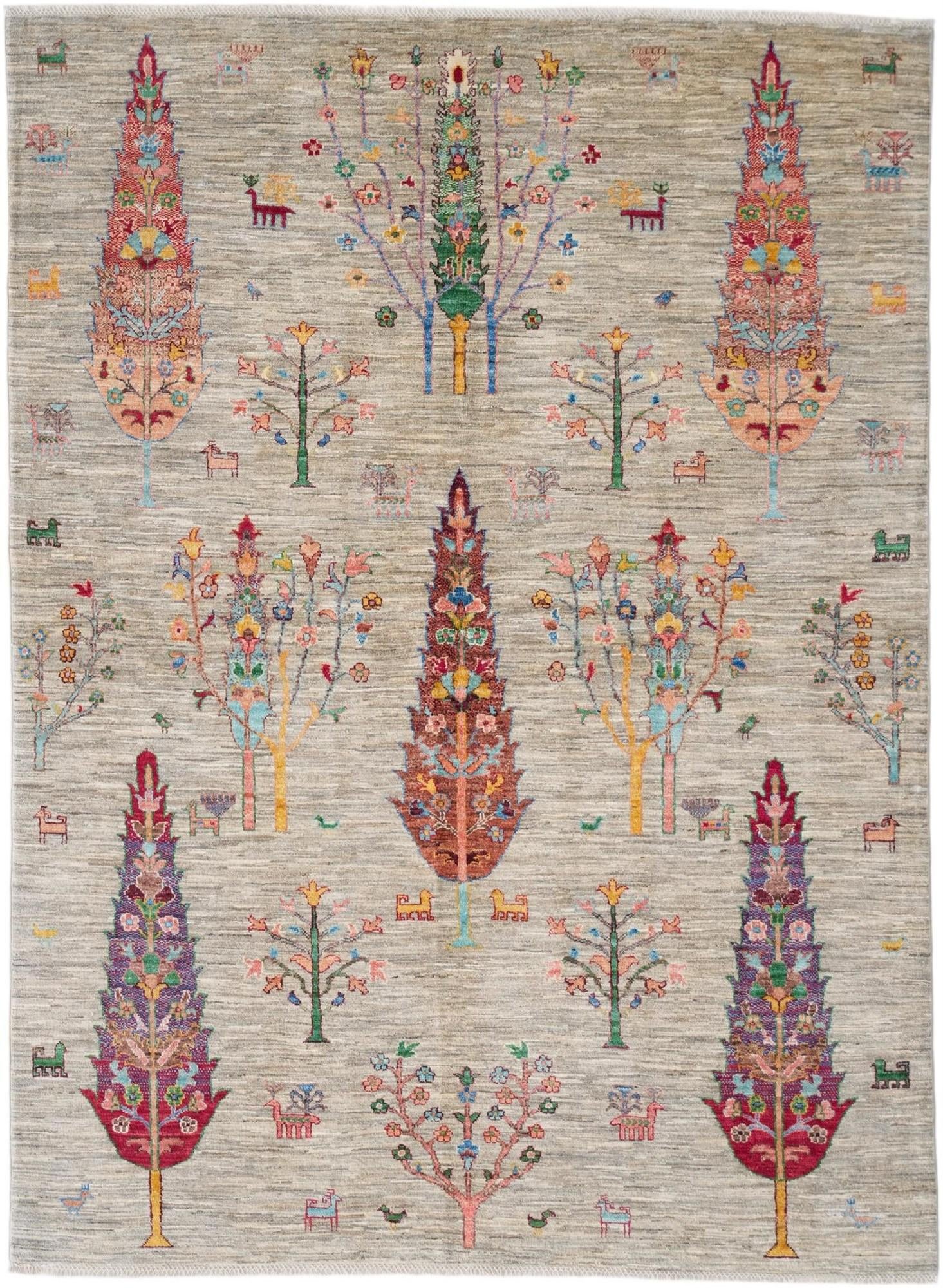 5' 10 x 7' 11 Hand Knotted Ariana Ziegler Rug