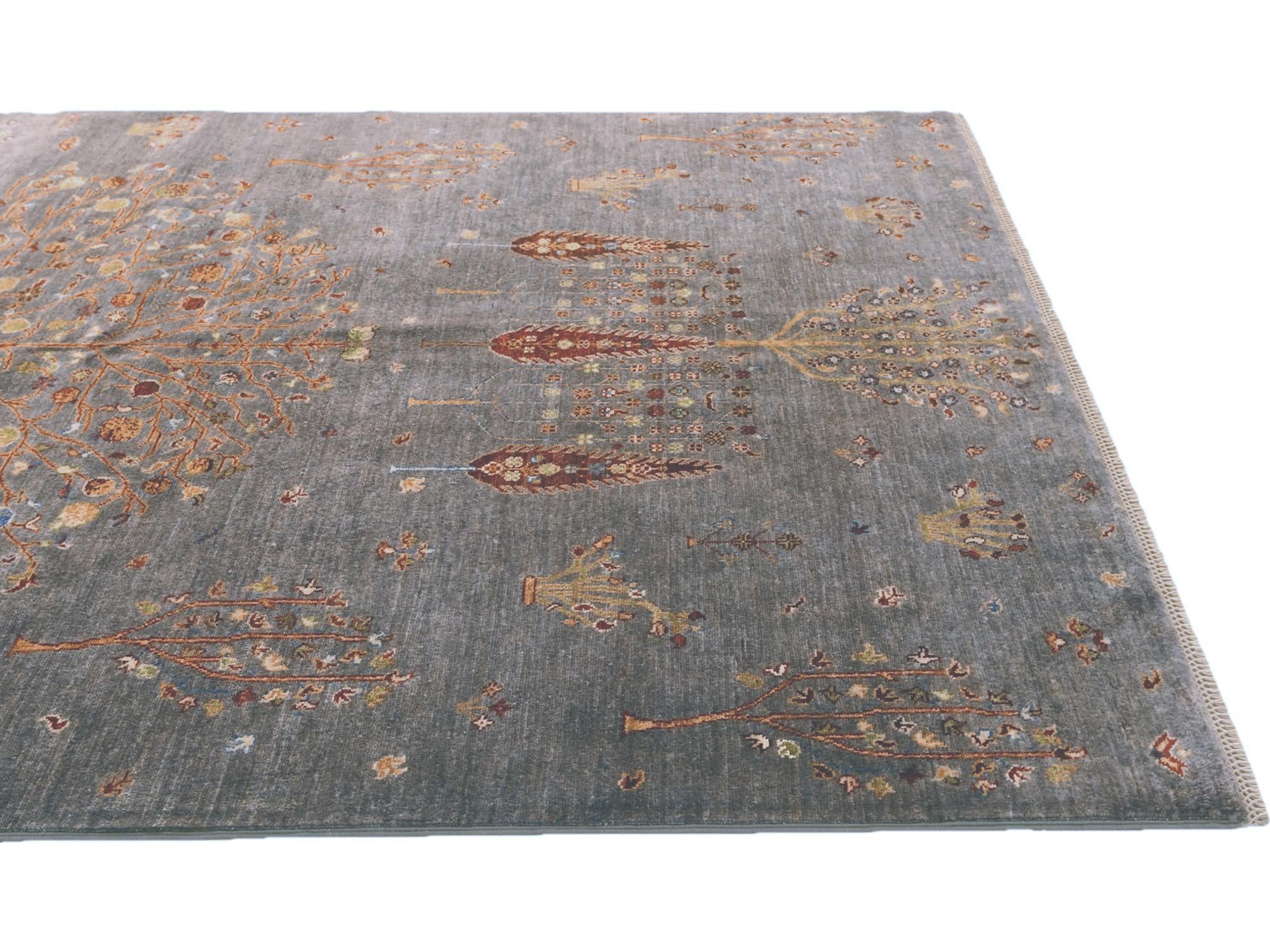 5' 10 x 7' 11 Hand Knotted Ariana Ziegler Rug