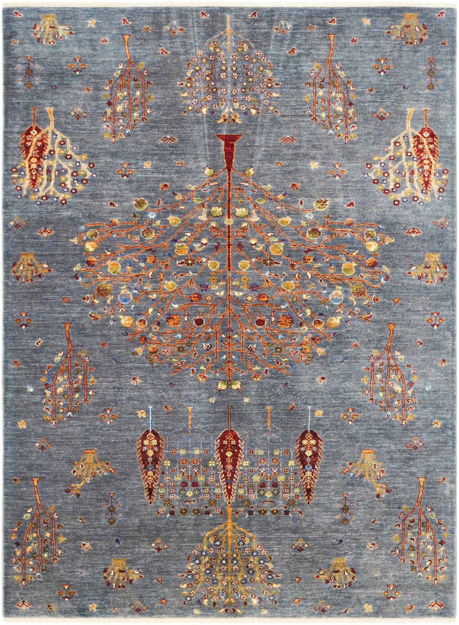 5' 10 x 7' 11 Hand Knotted Ariana Ziegler Rug