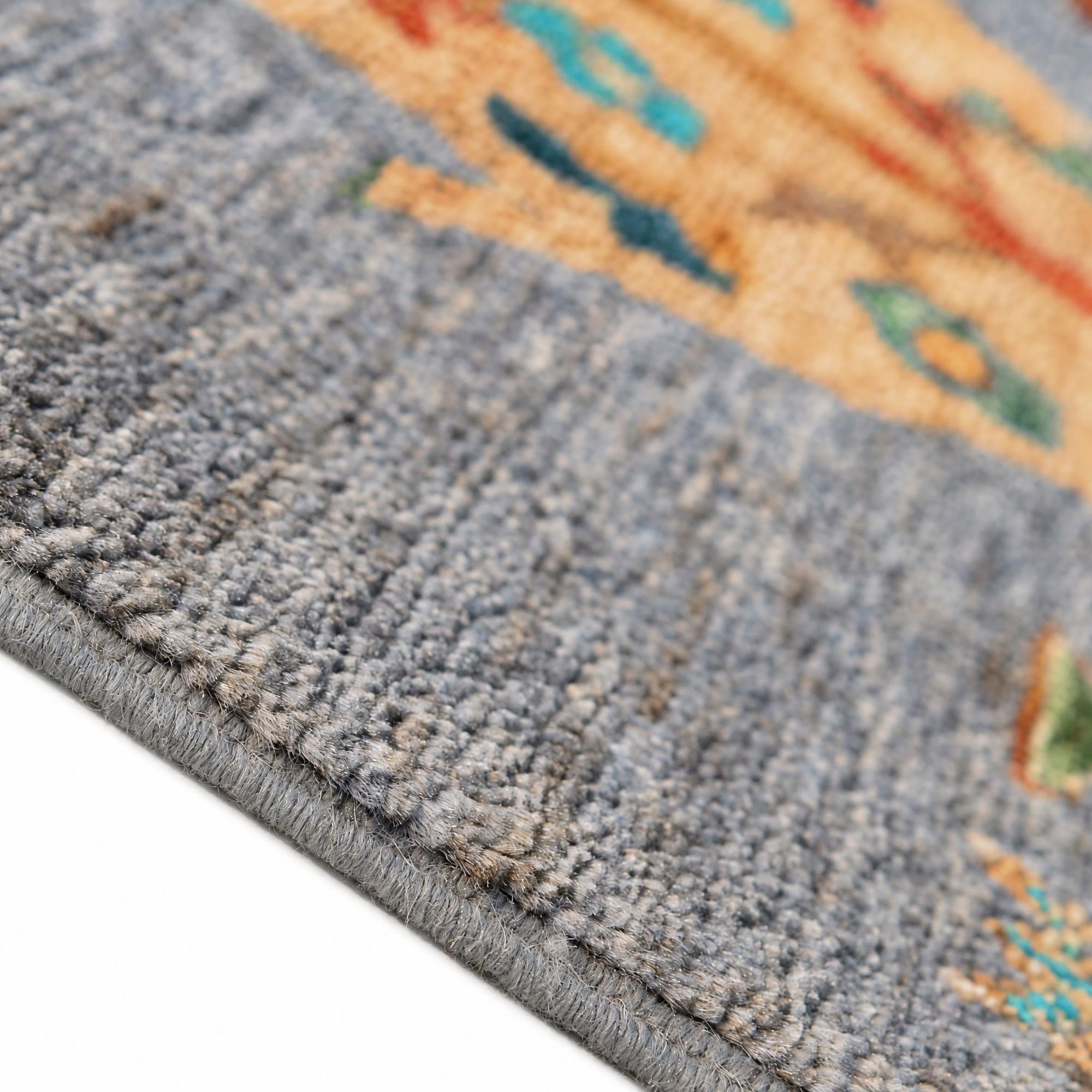 180cm x 235cm Hand Knotted Ariana Ziegler Rug