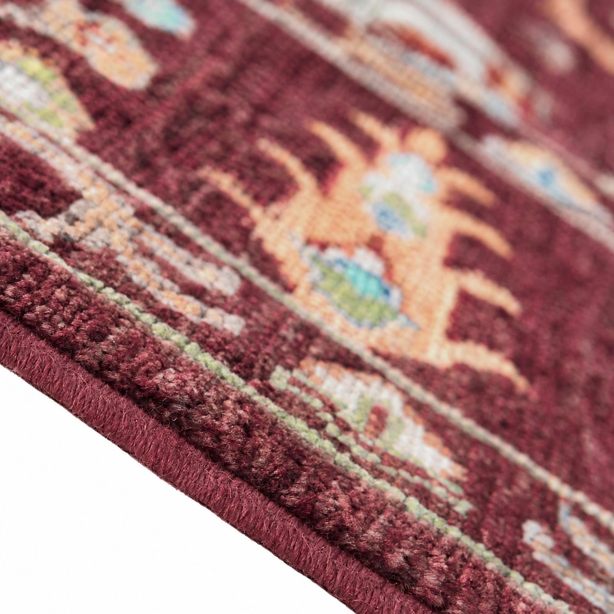180cm x 245cm Hand Knotted Ariana Ziegler Rug