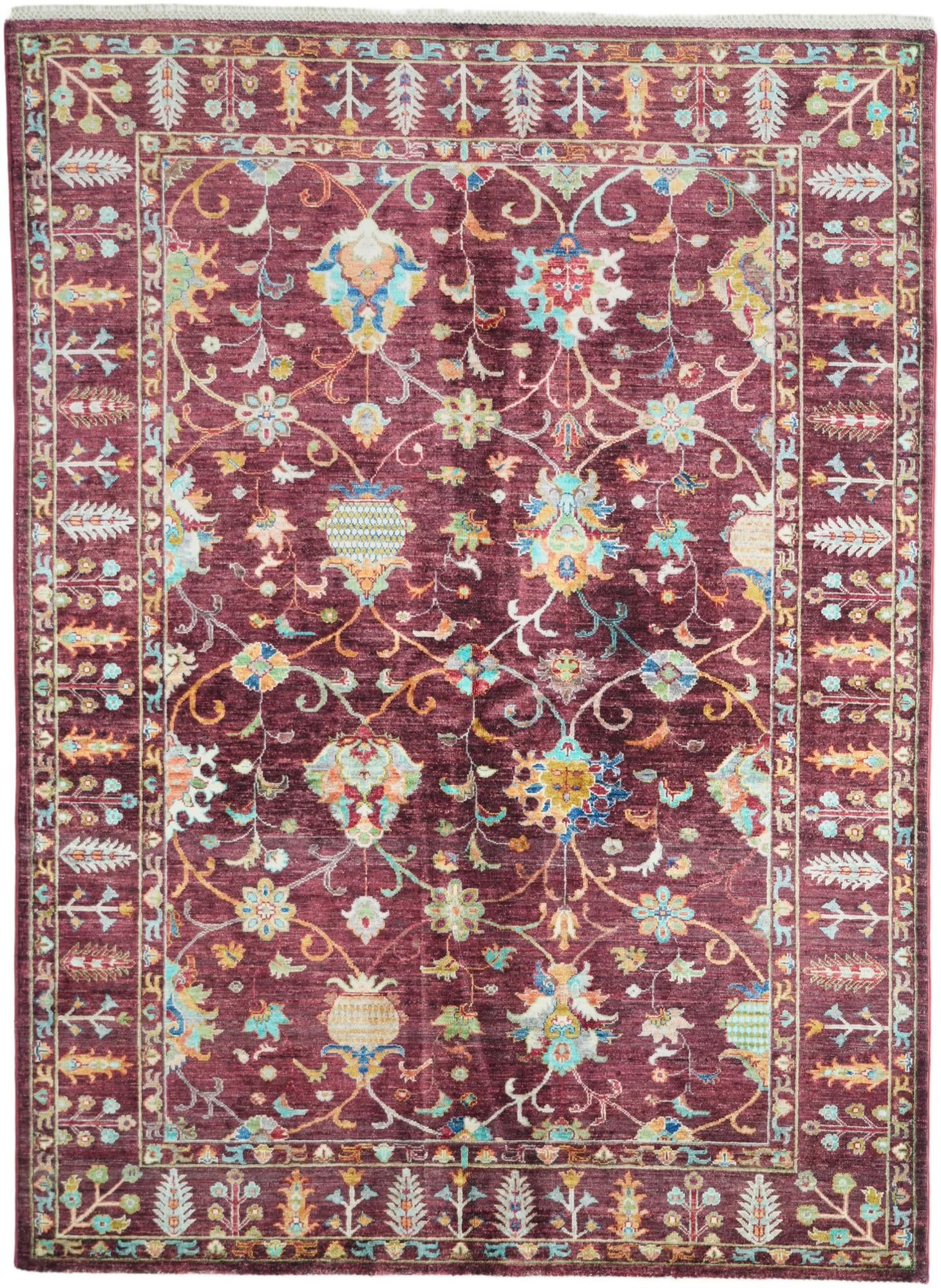 5' 10 x 8' Hand Knotted Ariana Ziegler Rug