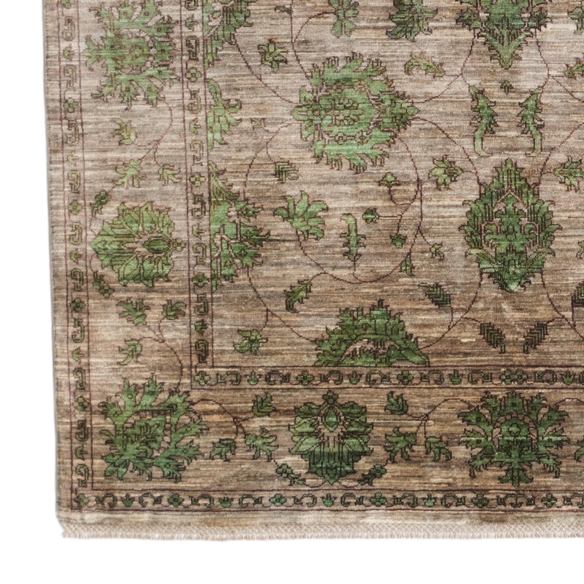 5' 11 x 8' 8 Hand Knotted Ariana Ziegler Rug