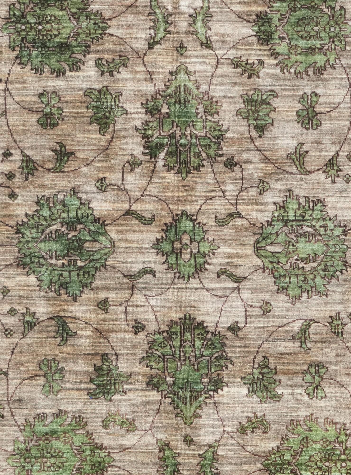 5' 11 x 8' 8 Hand Knotted Ariana Ziegler Rug