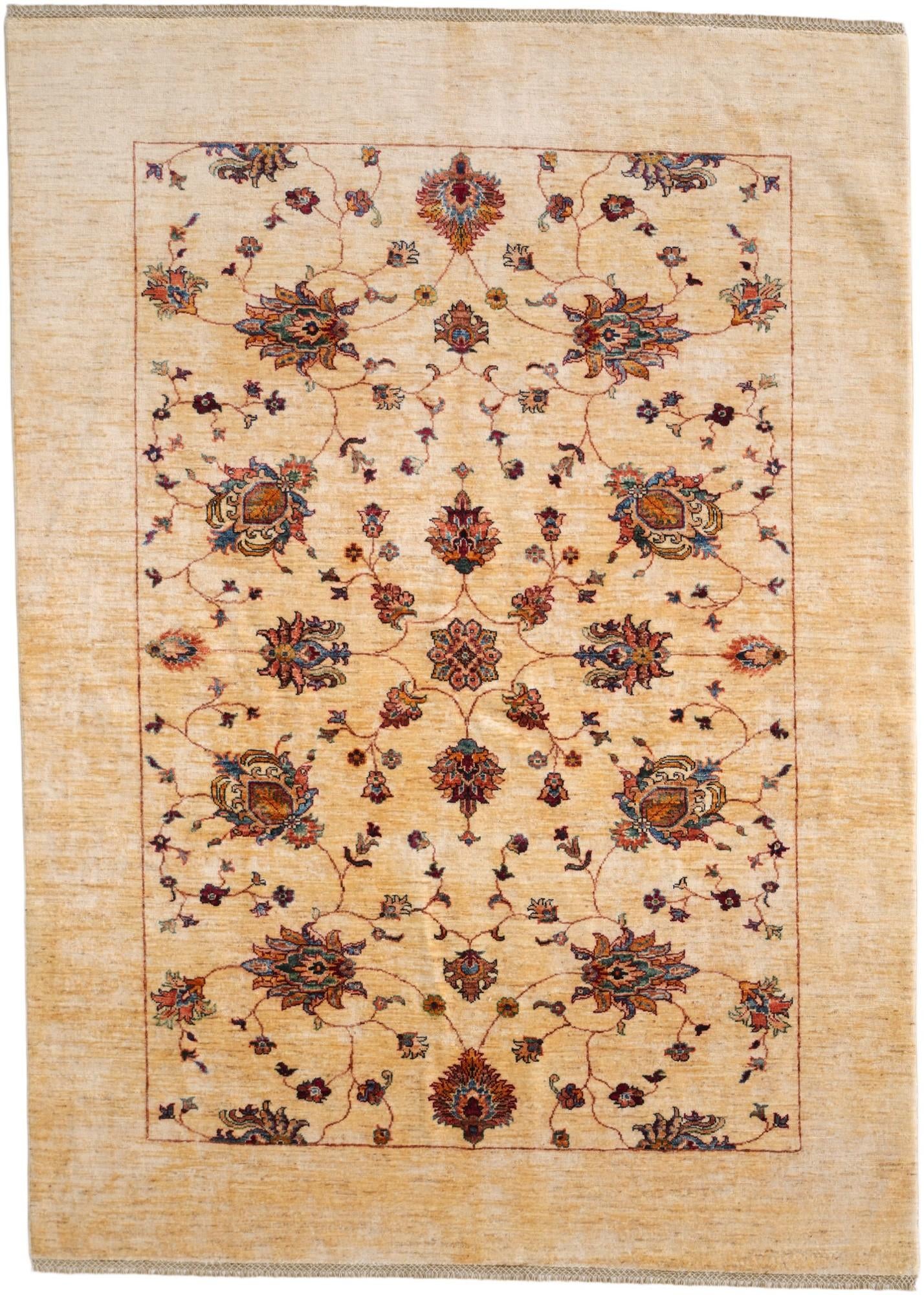 5' 9 x 8' Hand Knotted Ariana Ziegler Rug
