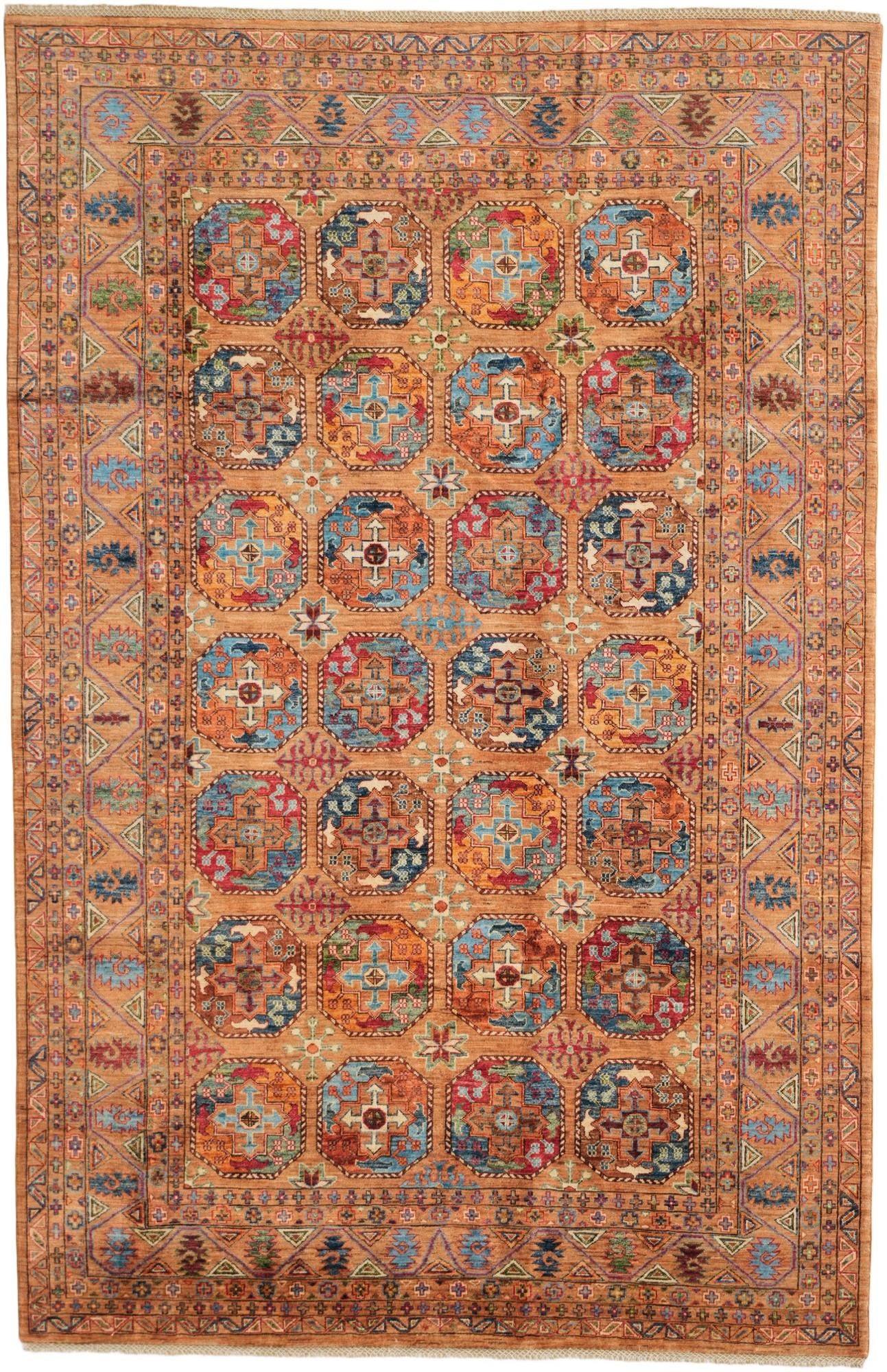 6' 7 x 10' 2 Hand Knotted Ariana Ziegler Rug