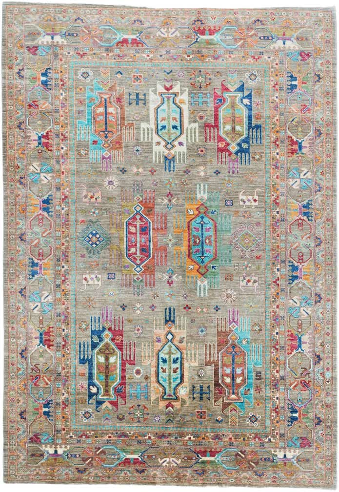 7' 1 x 10' 4 Hand Knotted Ariana Ziegler Rug