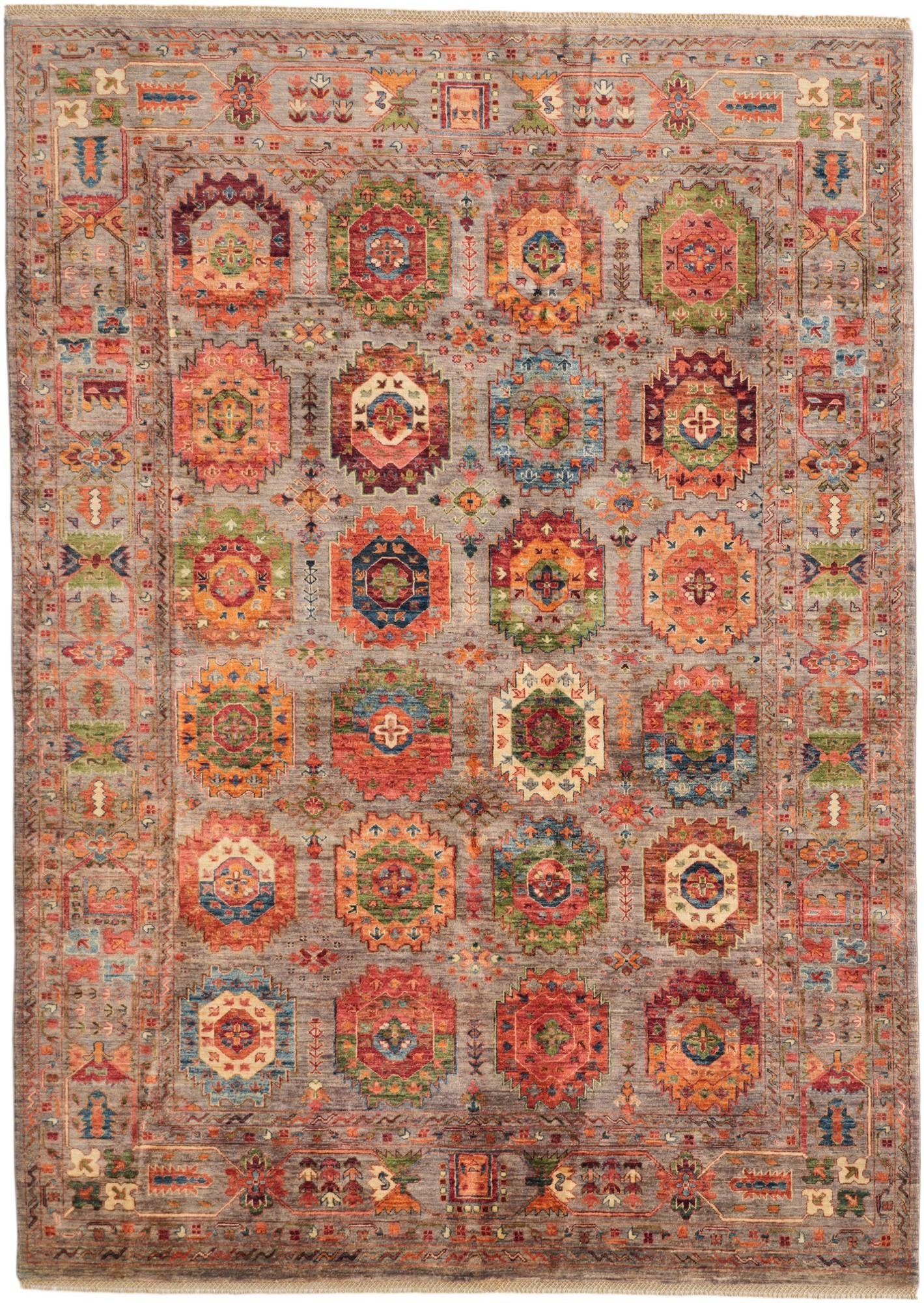 7' x 9' 11 Hand Knotted Ariana Ziegler Rug