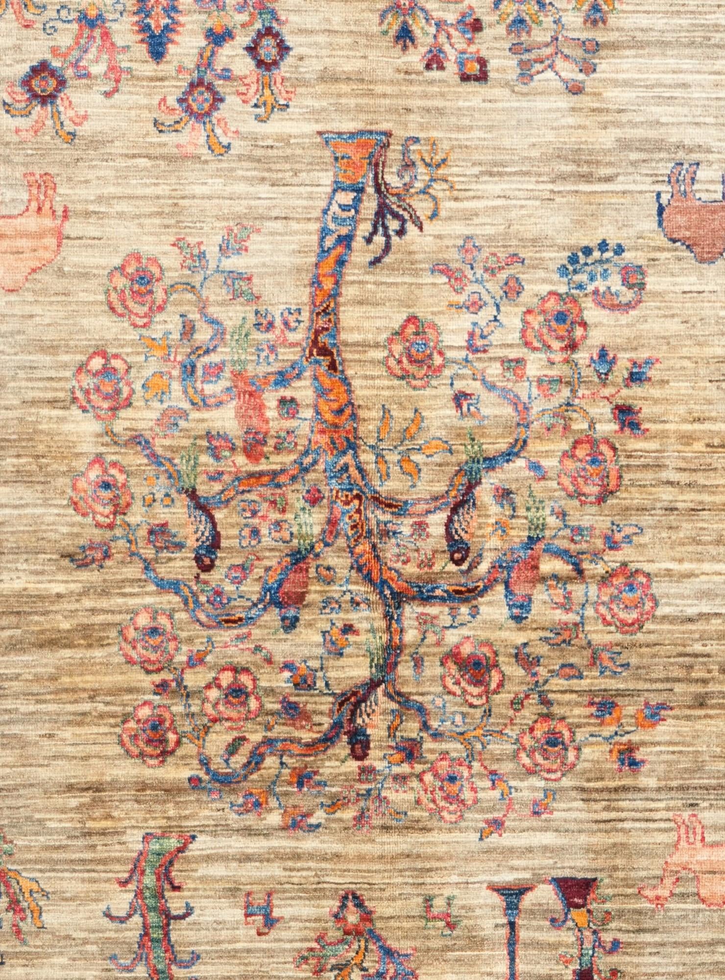 5' 9 x 7' 7 Hand Knotted Ariana Ziegler Rug