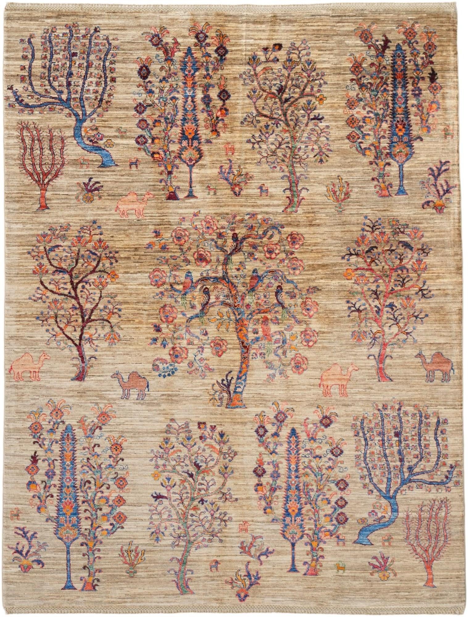 5' 9 x 7' 7 Hand Knotted Ariana Ziegler Rug