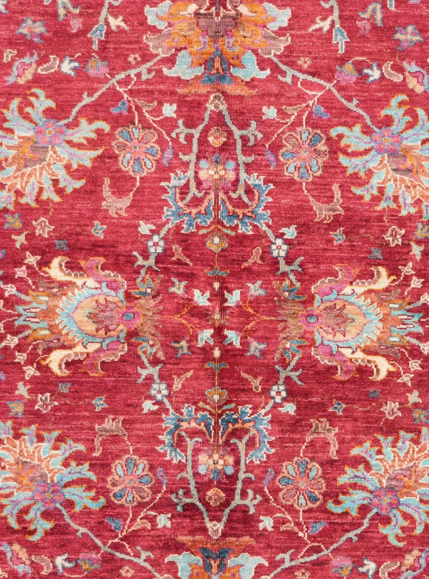 5' 11 x 8' 2 Hand Knotted Ariana Ziegler Rug