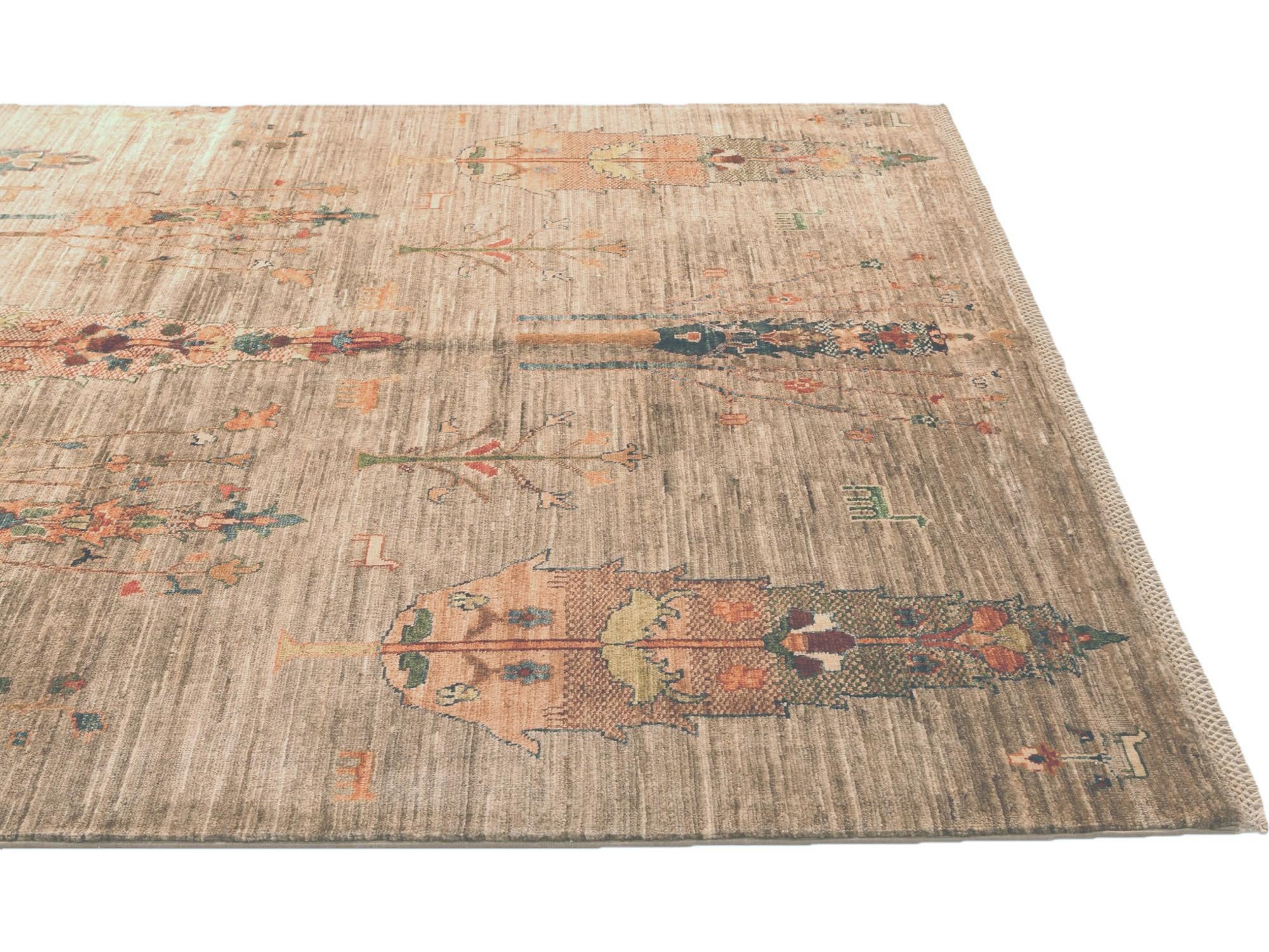 5' 10 x 8' Hand Knotted Ariana Ziegler Rug