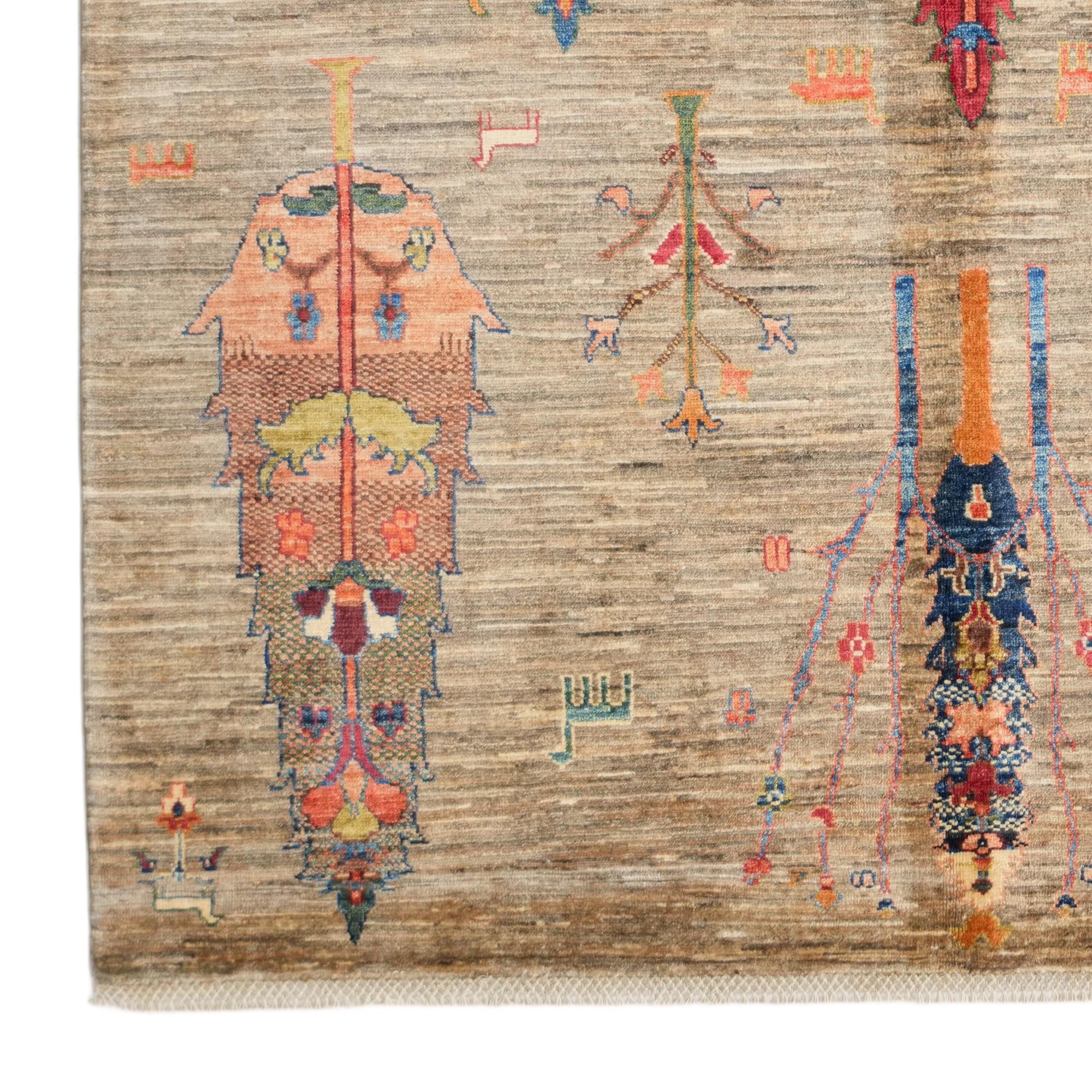 5' 10 x 8' Hand Knotted Ariana Ziegler Rug