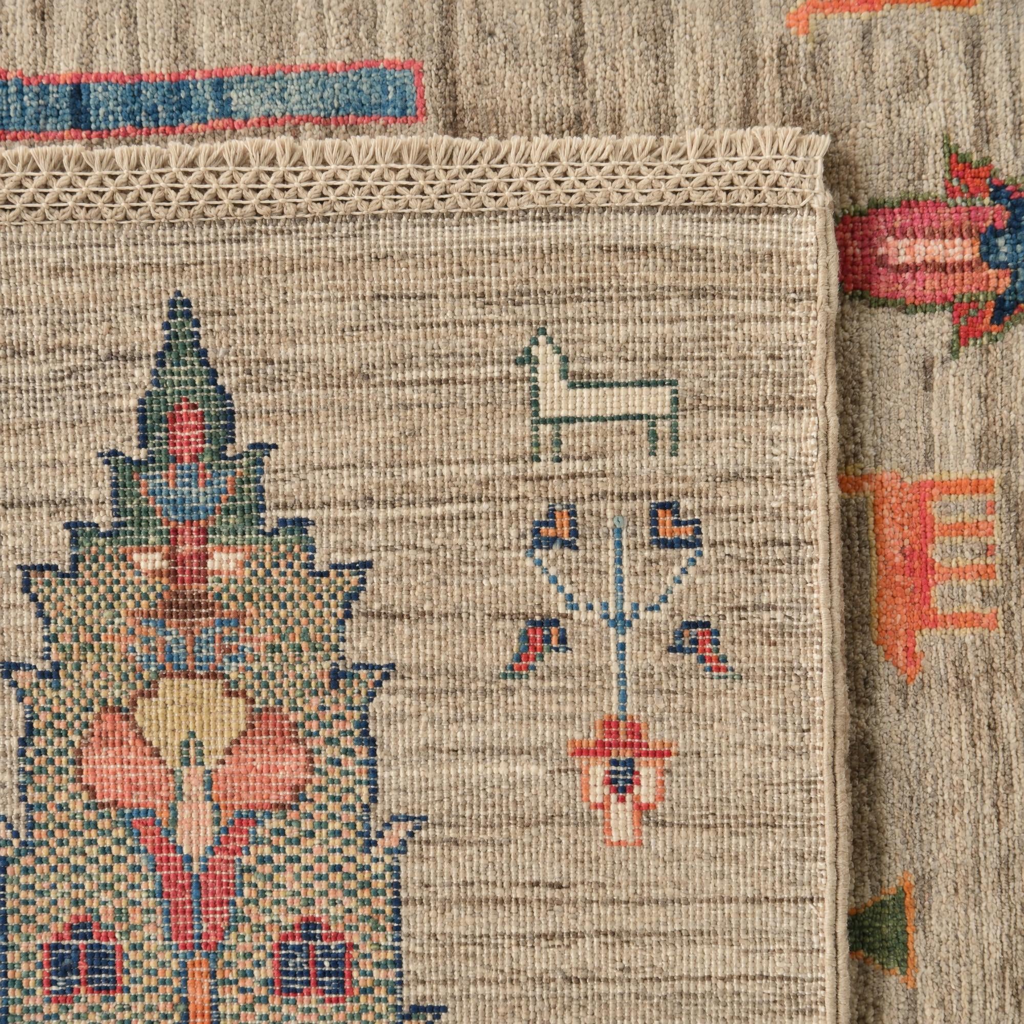 180cm x 245cm Hand Knotted Ariana Ziegler Rug