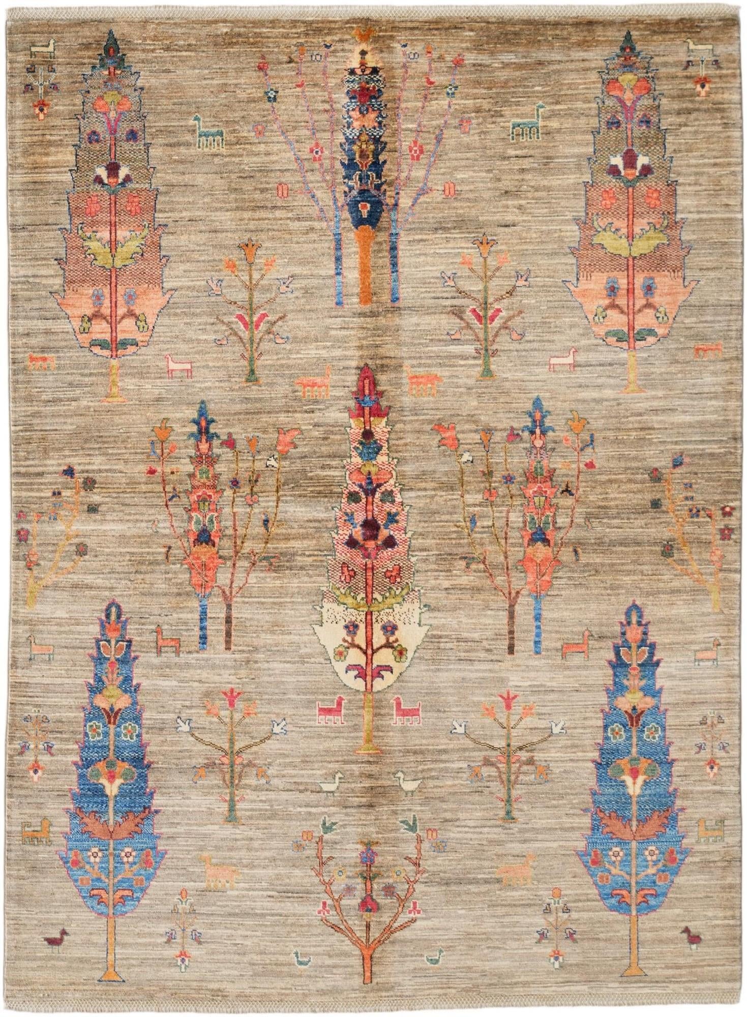 5' 10 x 8' Hand Knotted Ariana Ziegler Rug