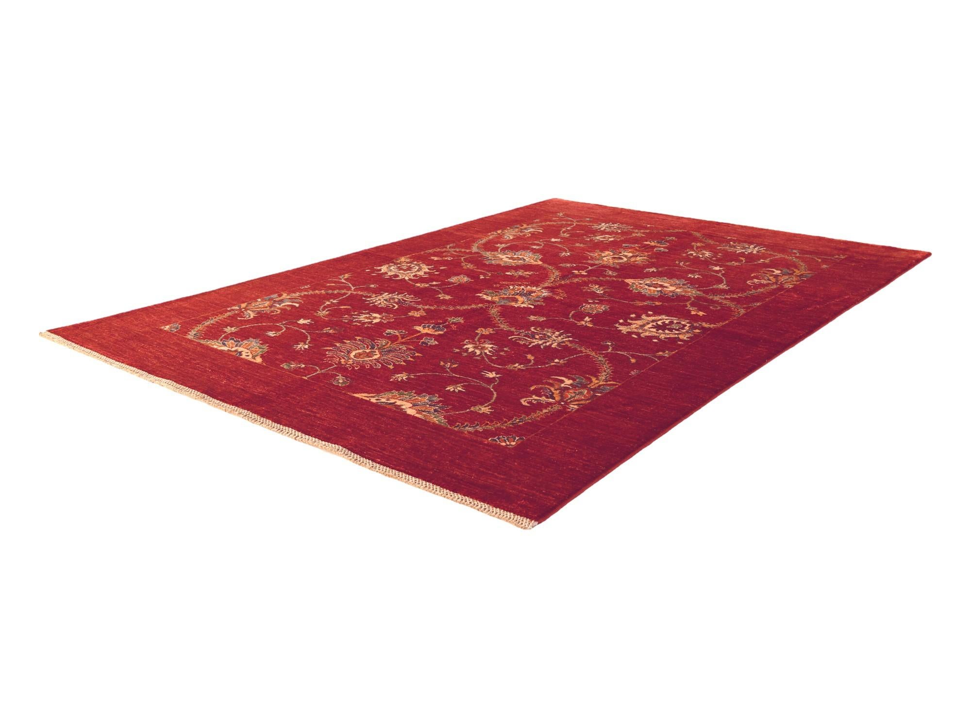 5' 7 x 8' Hand Knotted Ariana Ziegler Rug
