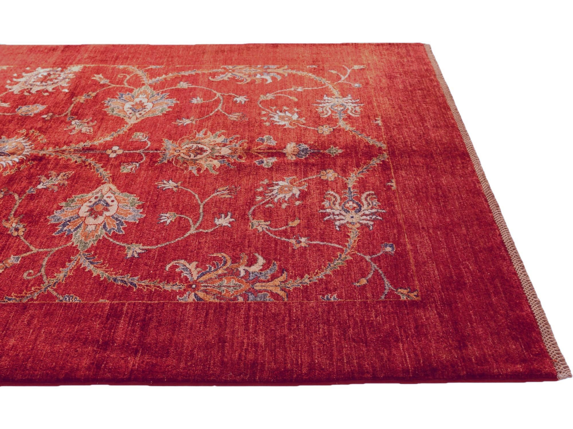 5' 7 x 8' Hand Knotted Ariana Ziegler Rug