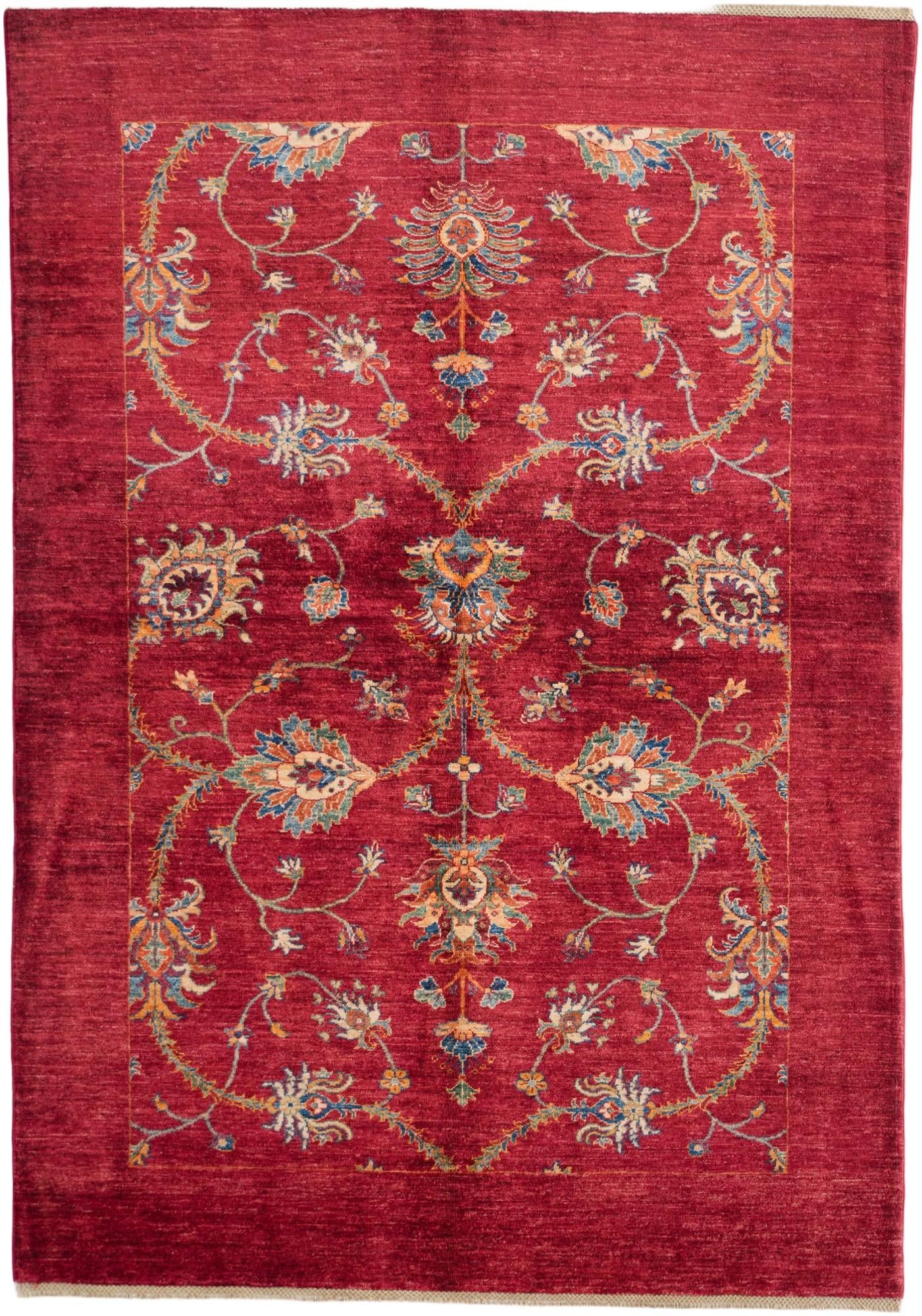 5' 7 x 8' Hand Knotted Ariana Ziegler Rug