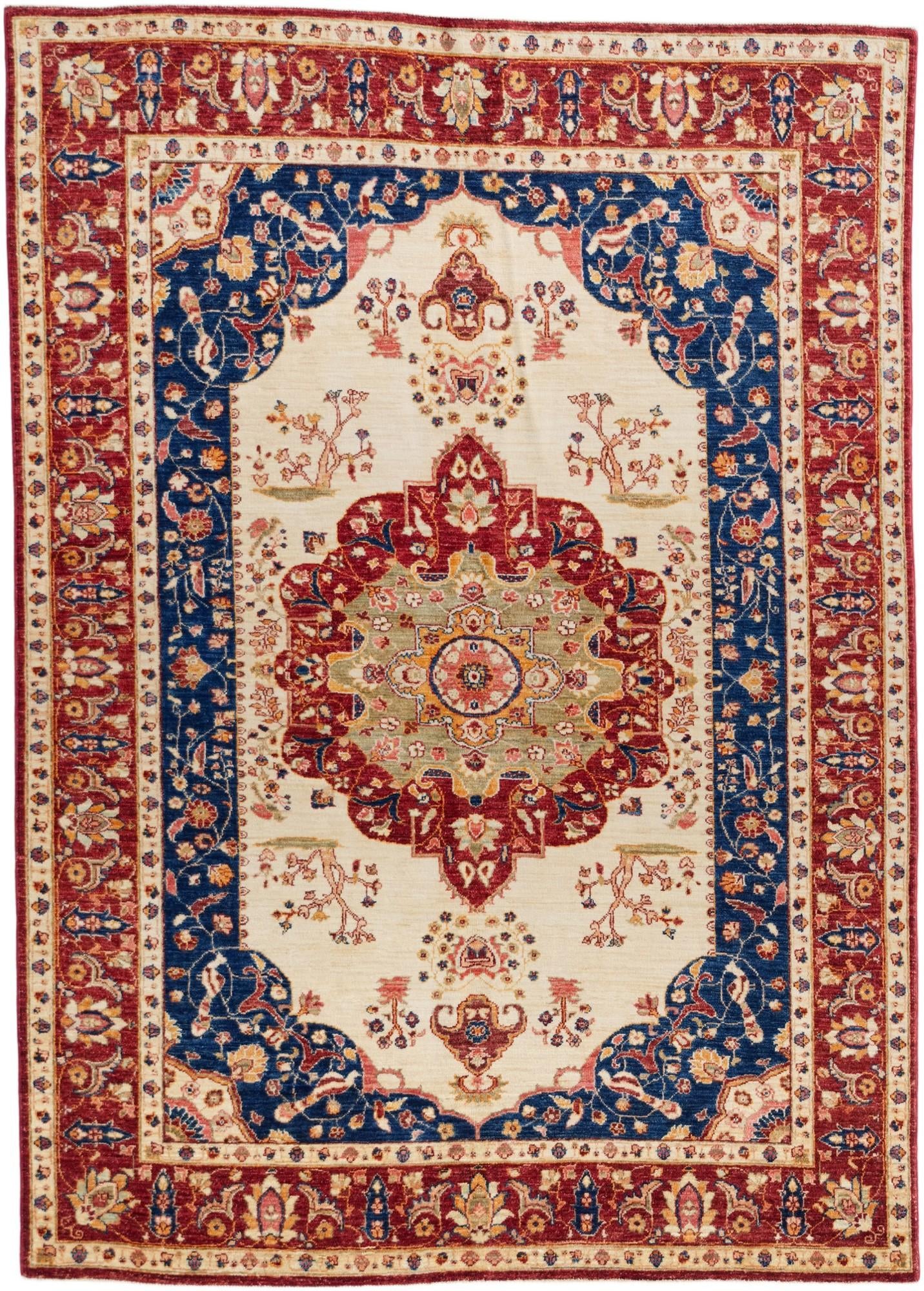 5' 10 x 8' 2 Hand Knotted Ariana Ziegler Rug