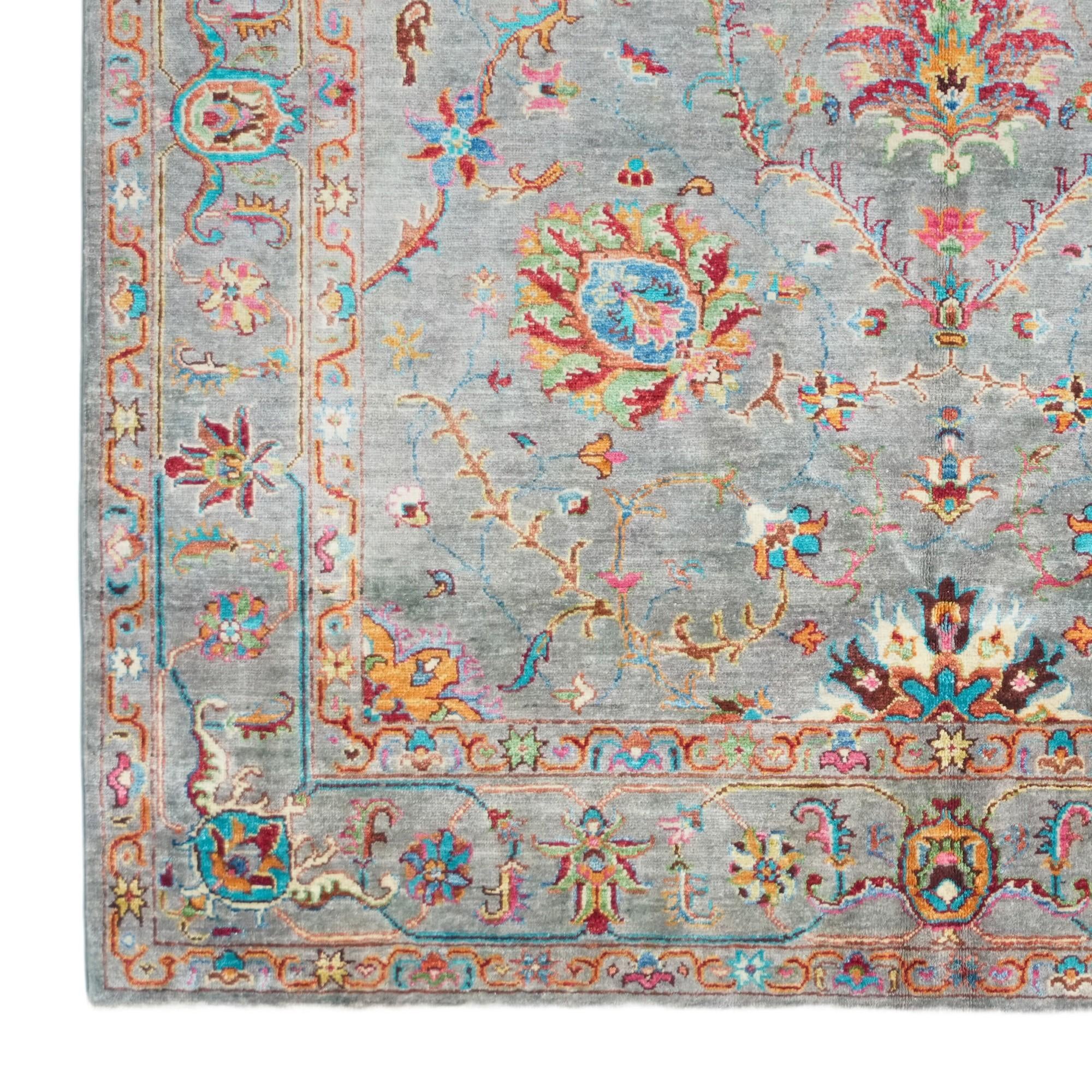 6' x 8' 4 Hand Knotted Ariana Ziegler Rug