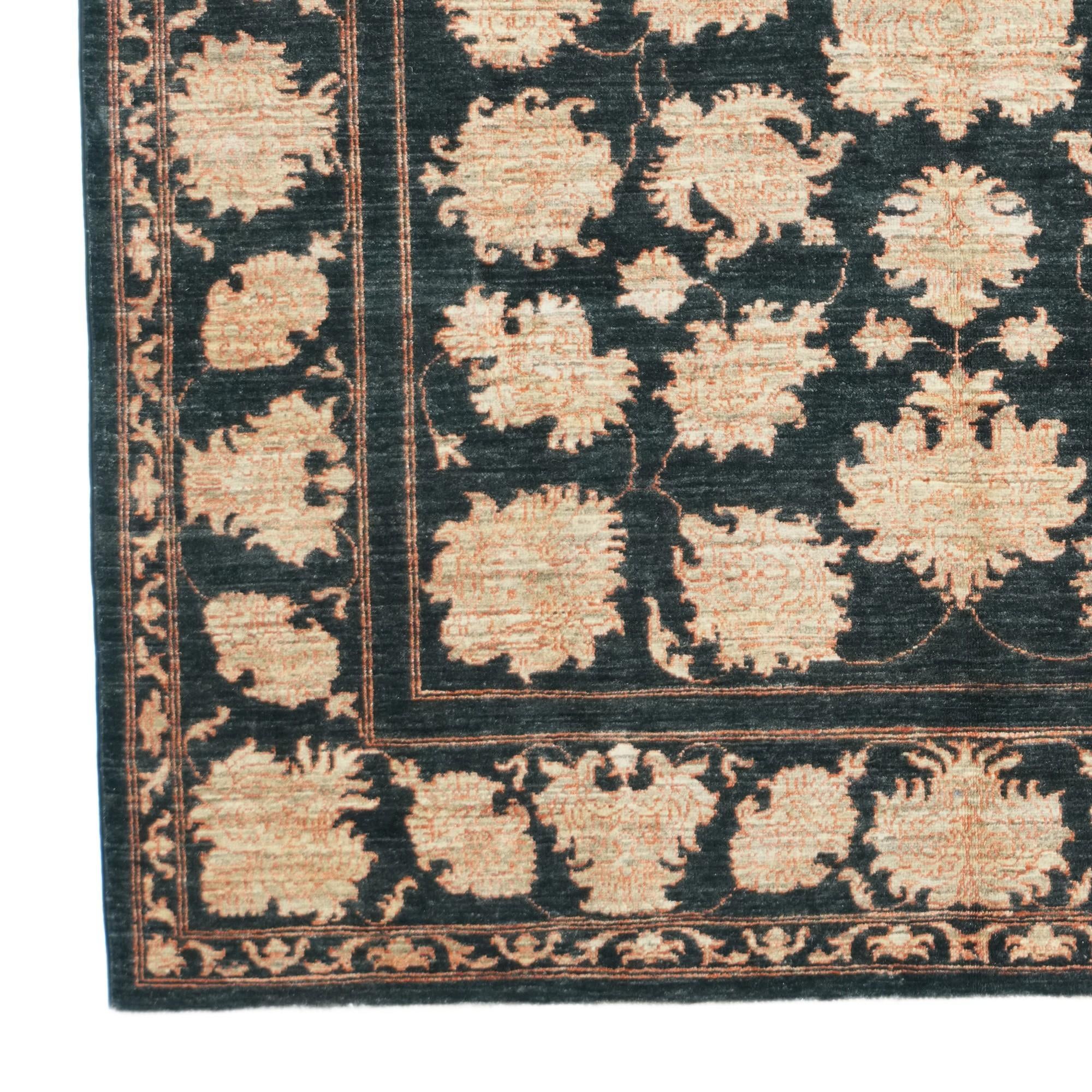 5' 9 x 8' Hand Knotted Ariana Ziegler Rug