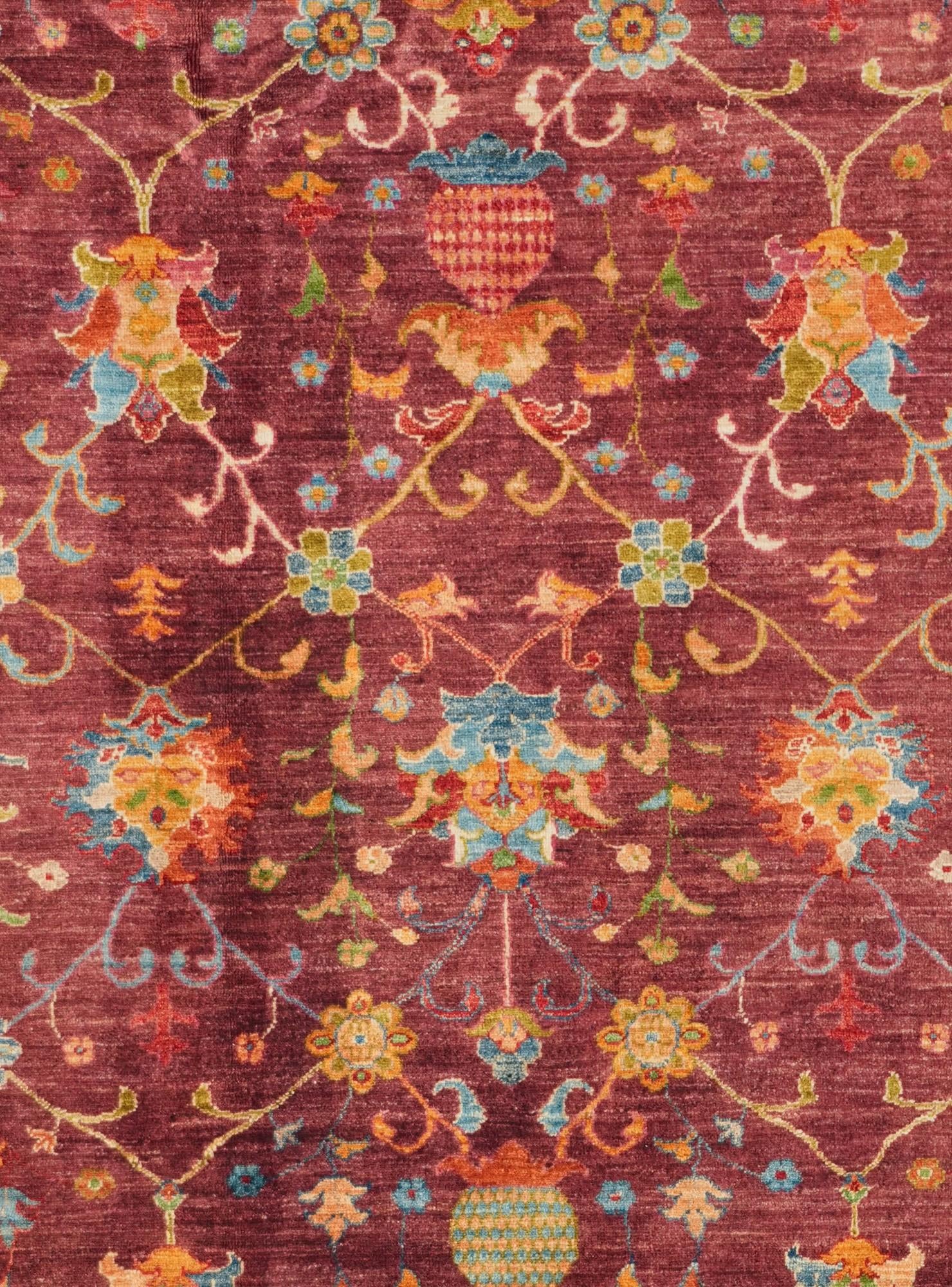 6' 9 x 9' 11 Hand Knotted Ariana Ziegler Rug
