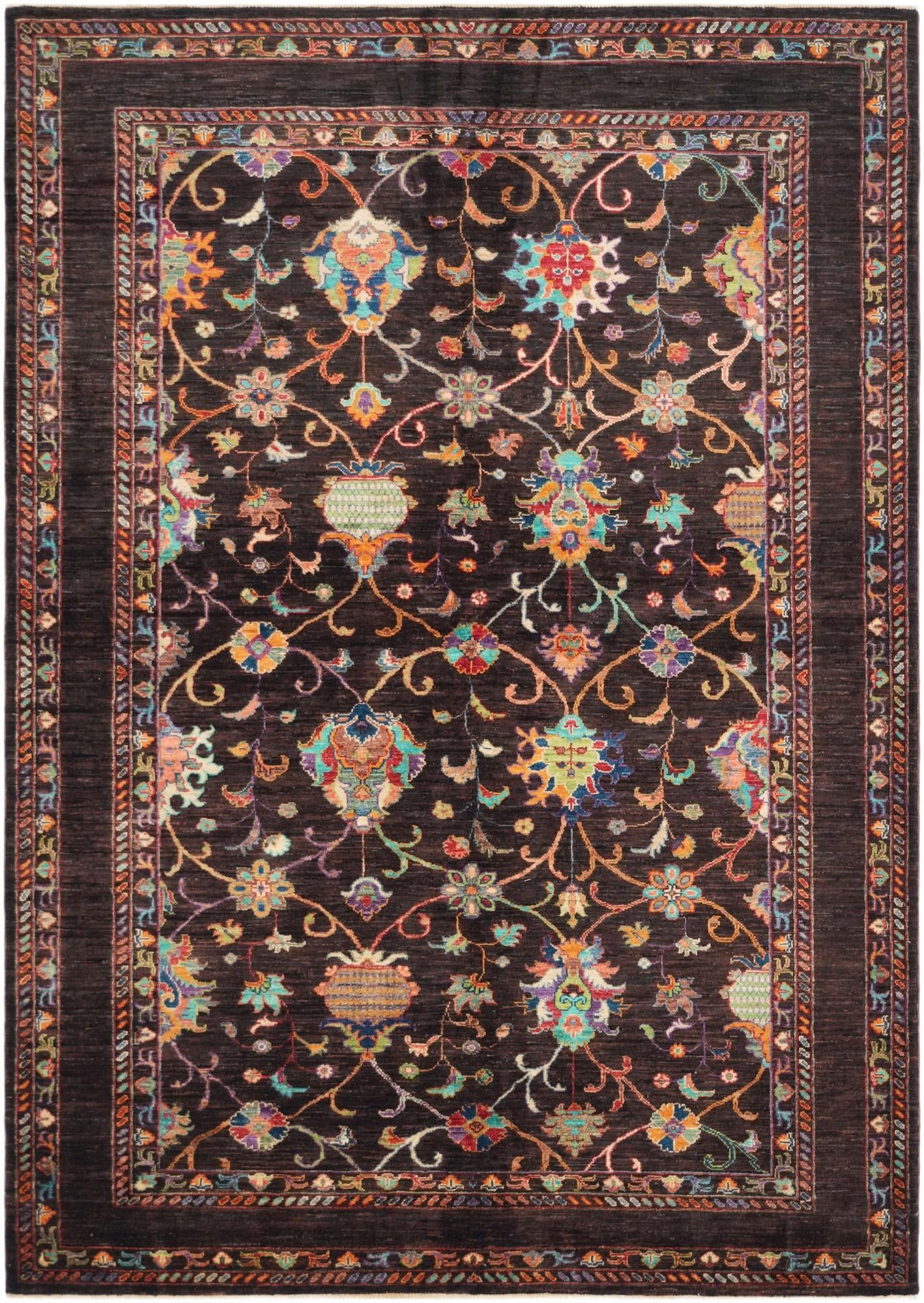 5' 10 x 8' 2 Hand Knotted Ariana Ziegler Rug